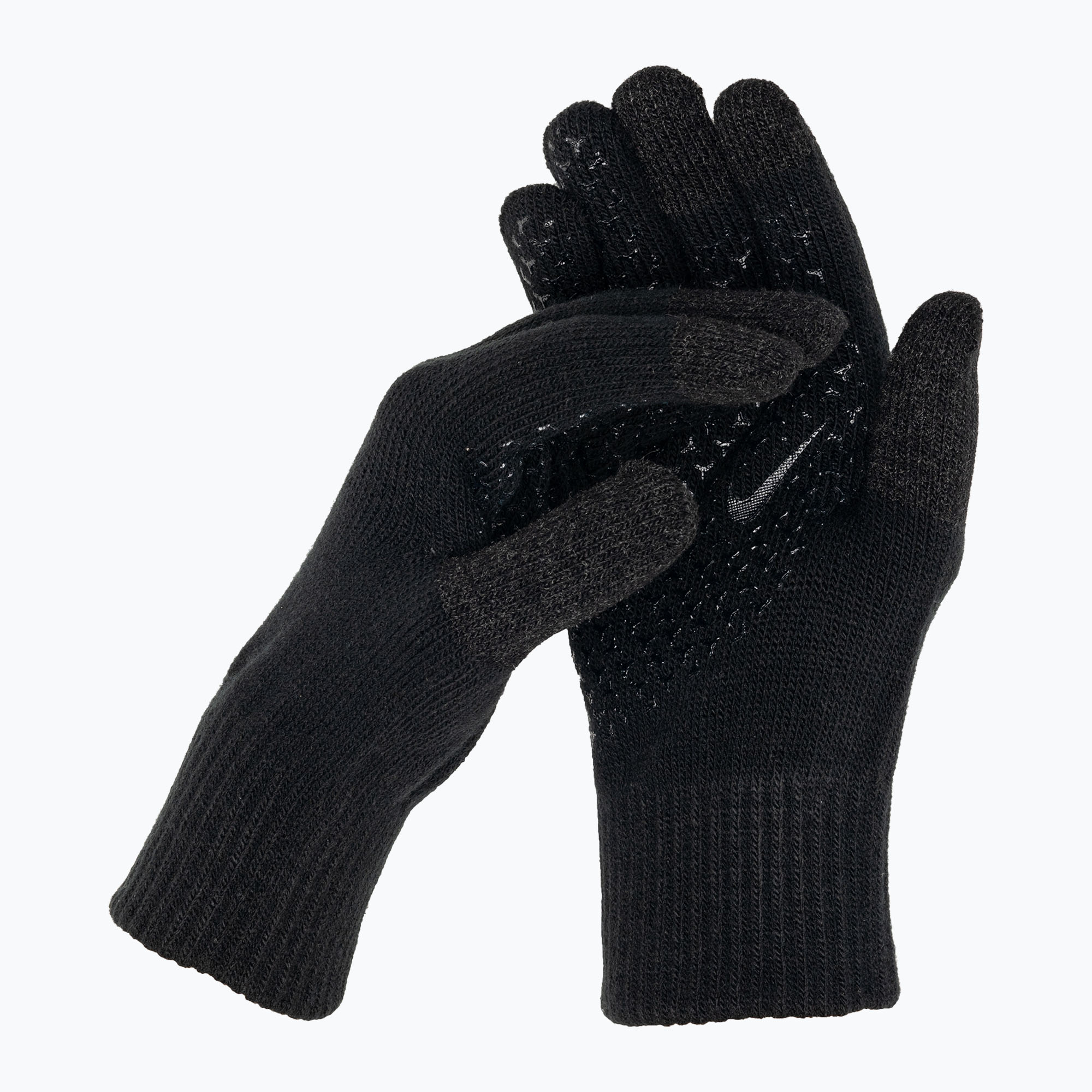 Zdjęcia - Rękawiczki Nike   Knit Tech and Grip TG 2.0 black/black/white | WYSYŁ 
