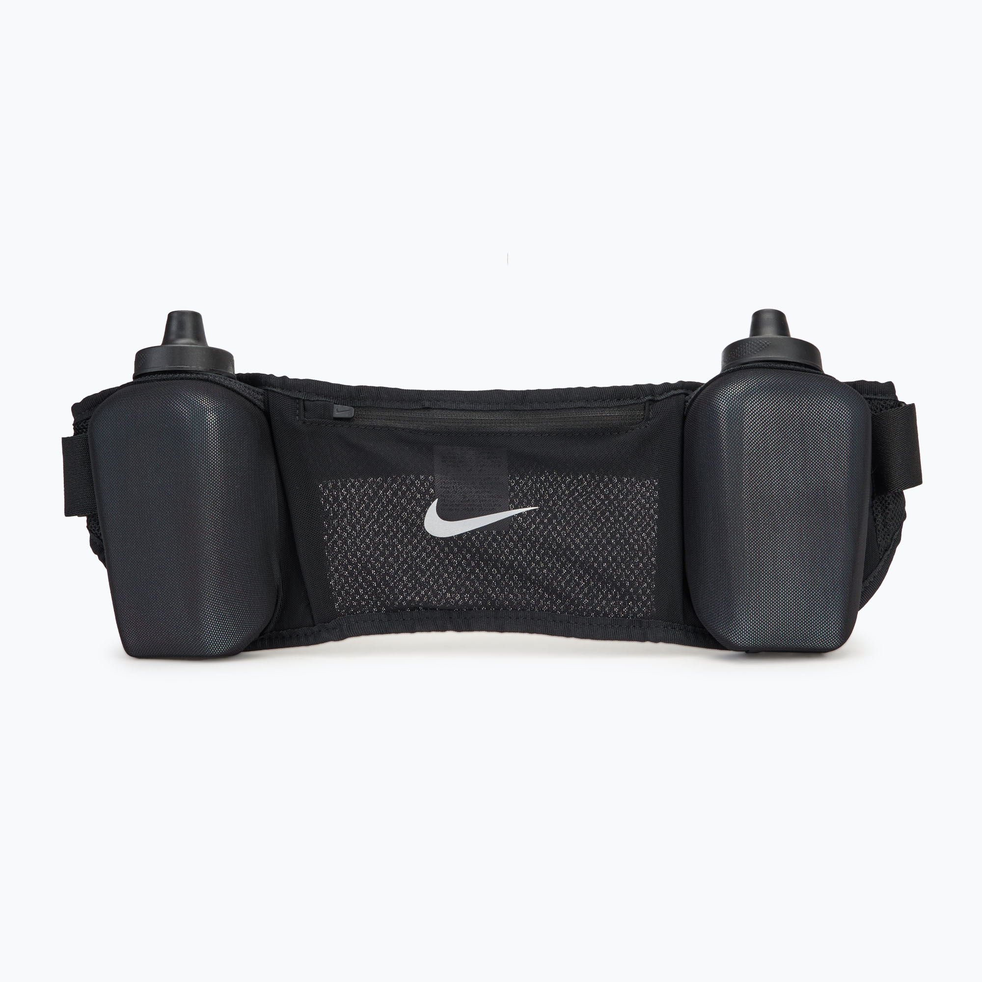 Pas do biegania Nike Flex Stride Dbl Bottle Belt 710 ml black/silver 