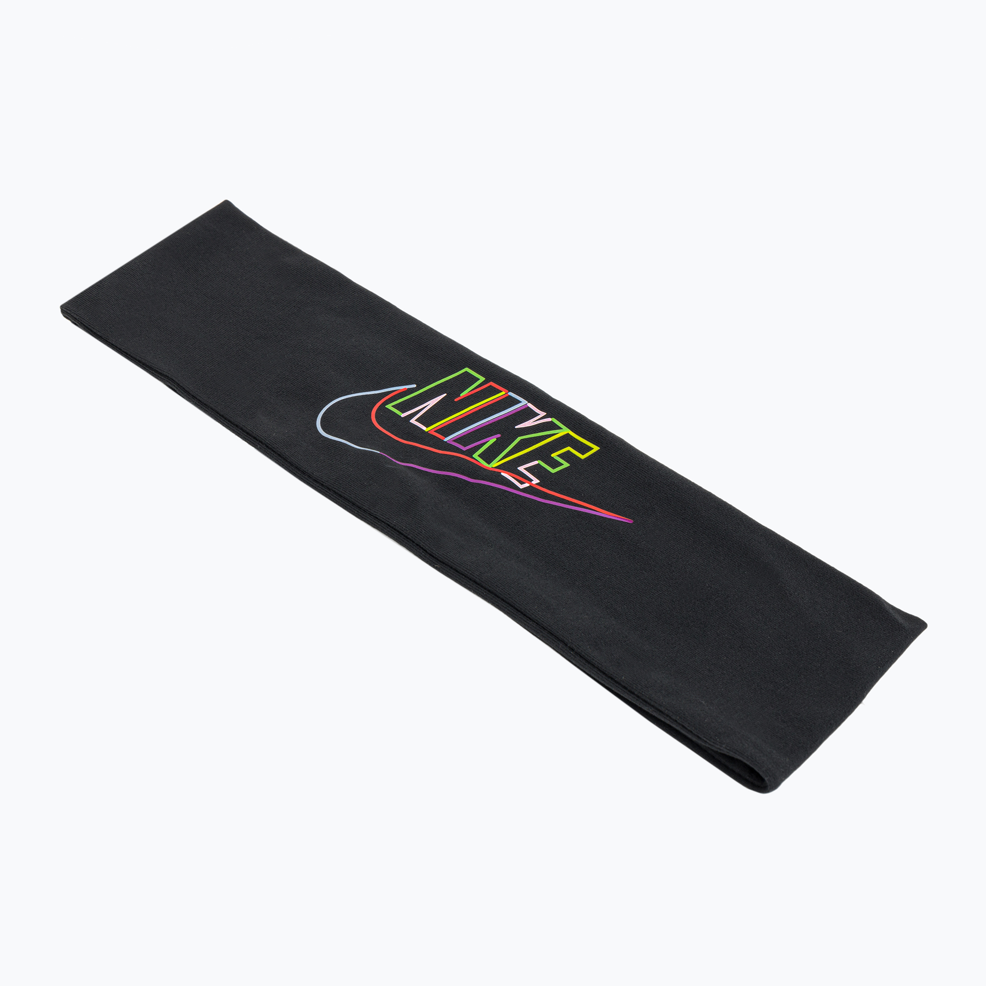 Opaska na głowę Nike Fury Headband Graphic black/picante/action grape/opti yellow 