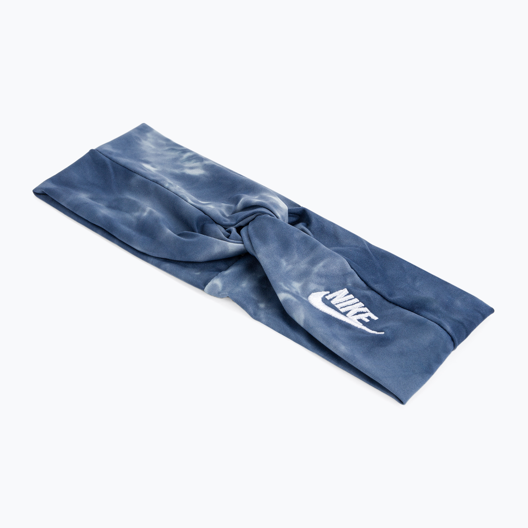Opaska na głowę Nike Twist Knot Headband Tie Dye diffused blue/white osfm | WYSYŁKA W 24H | 30 DNI NA ZWROT