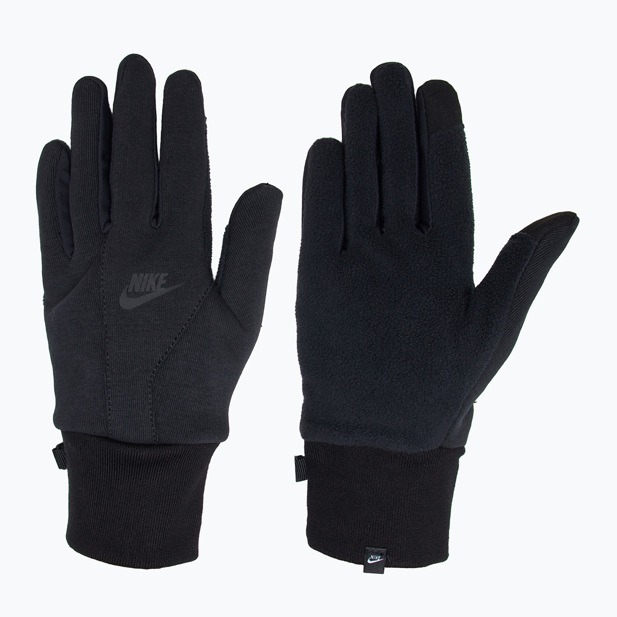 Rękawiczki do biegania męskie Nike Tech Fleece 2.0 black/black/black 