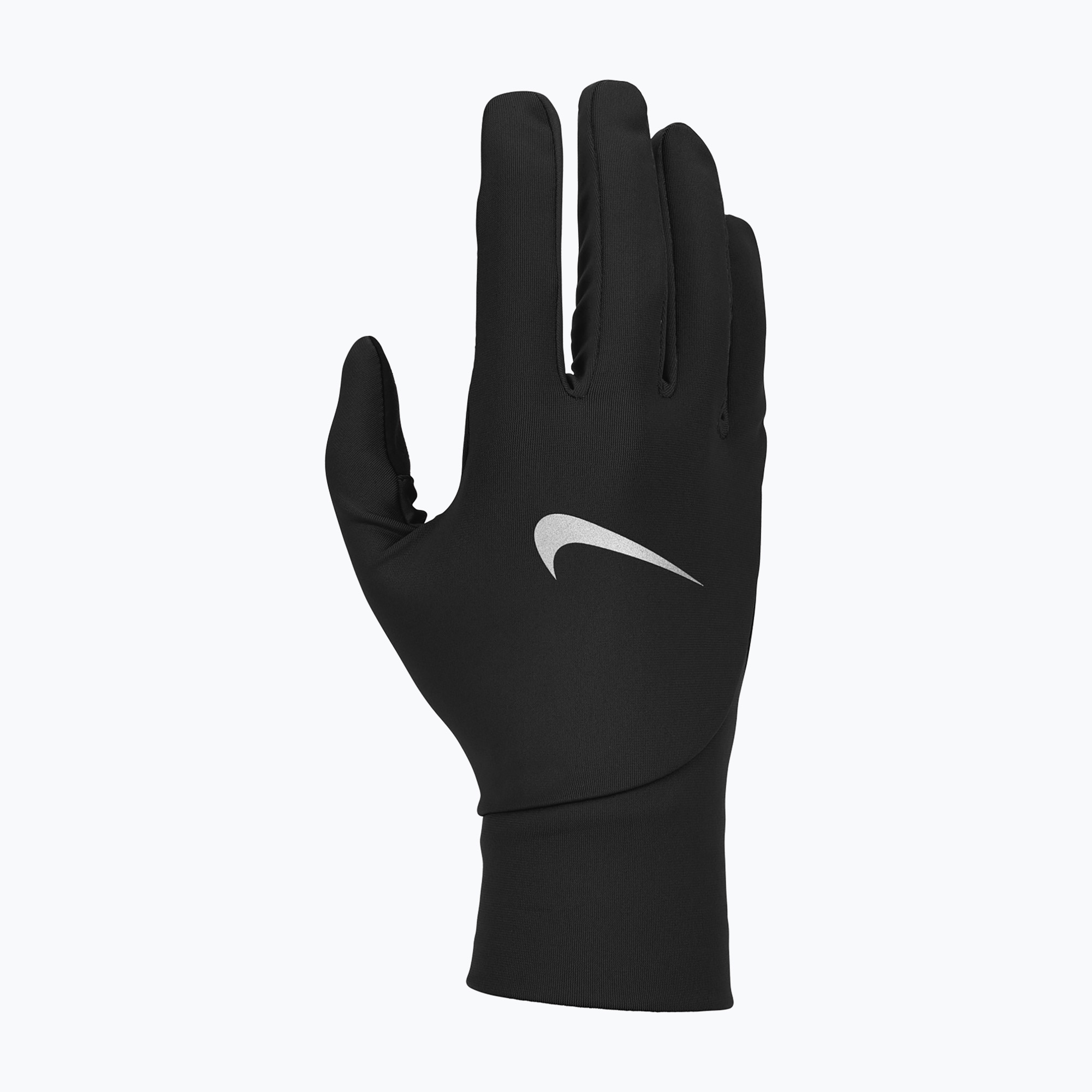Rękawiczki do biegania męskie Nike Pacer Lightweight RG black/black/silver 