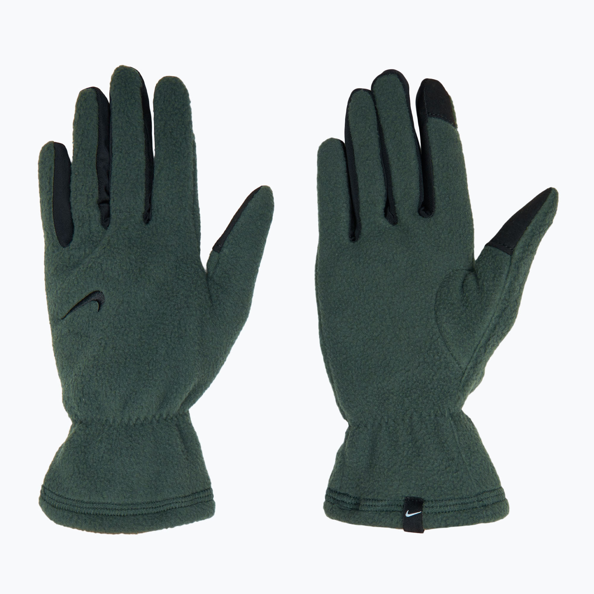 Rękawiczki do biegania damskie Nike One Therma-Fit Fleece vintage green/black 