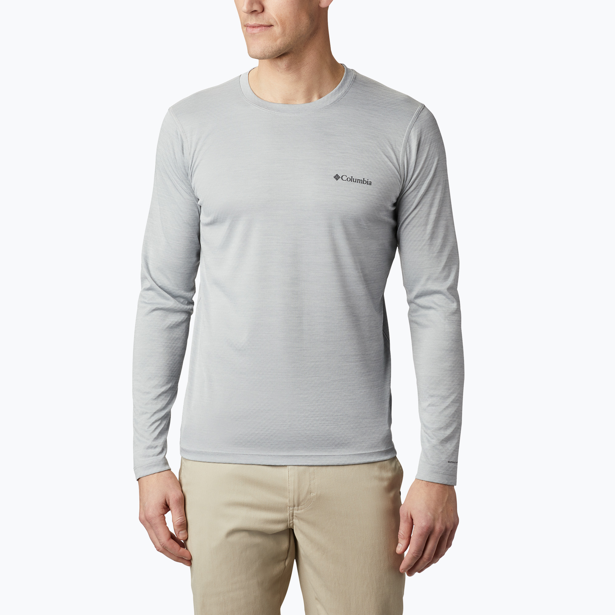 Longsleeve trekkingowy Columbia Zero Rules columbia grey heather | WYSYŁKA W 24H | 30 DNI NA ZWROT