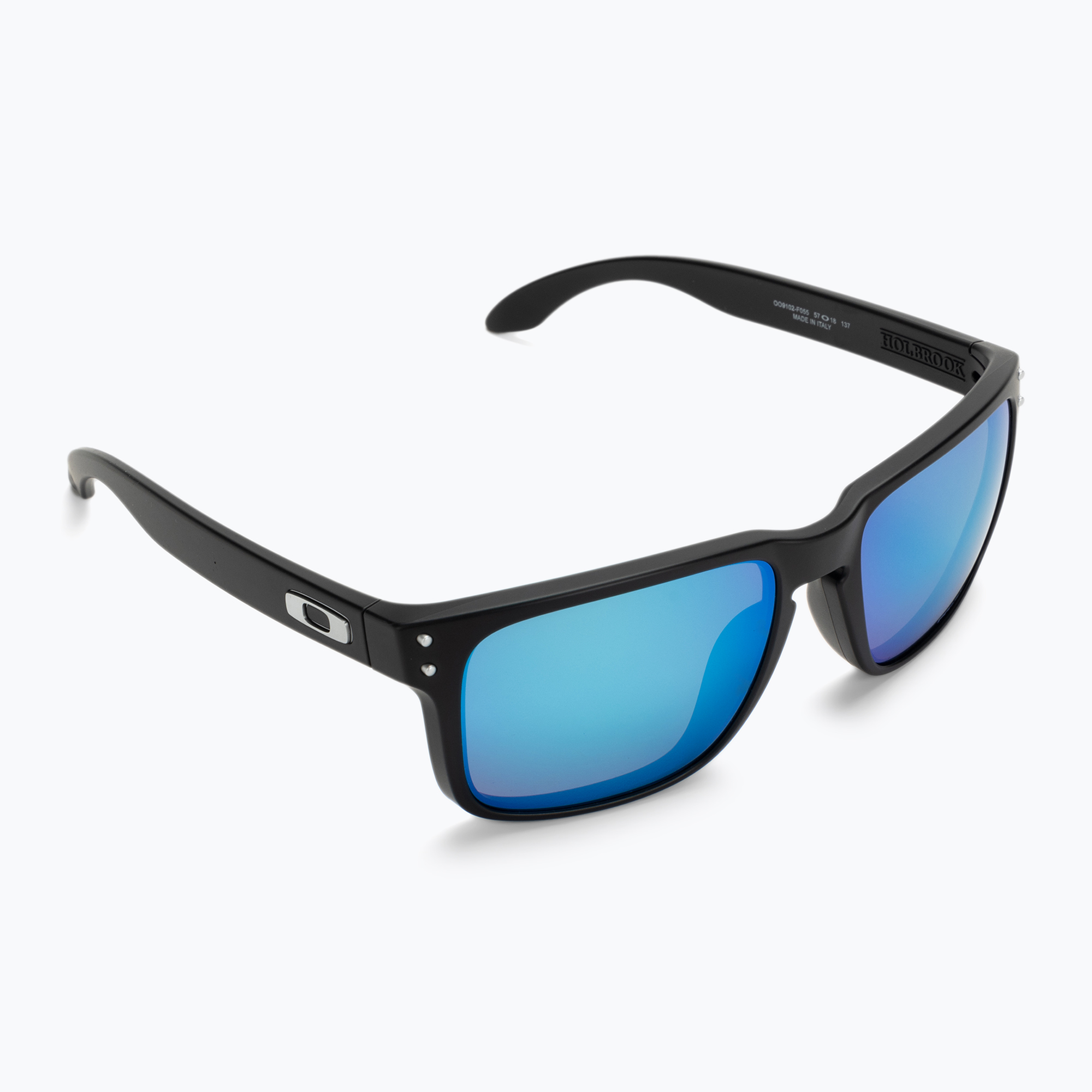 Okulary przeciwsłoneczne Oakley Holbrook matte black/prizm sapphire polarized | WYSYŁKA W 24H | 30 DNI NA ZWROT
