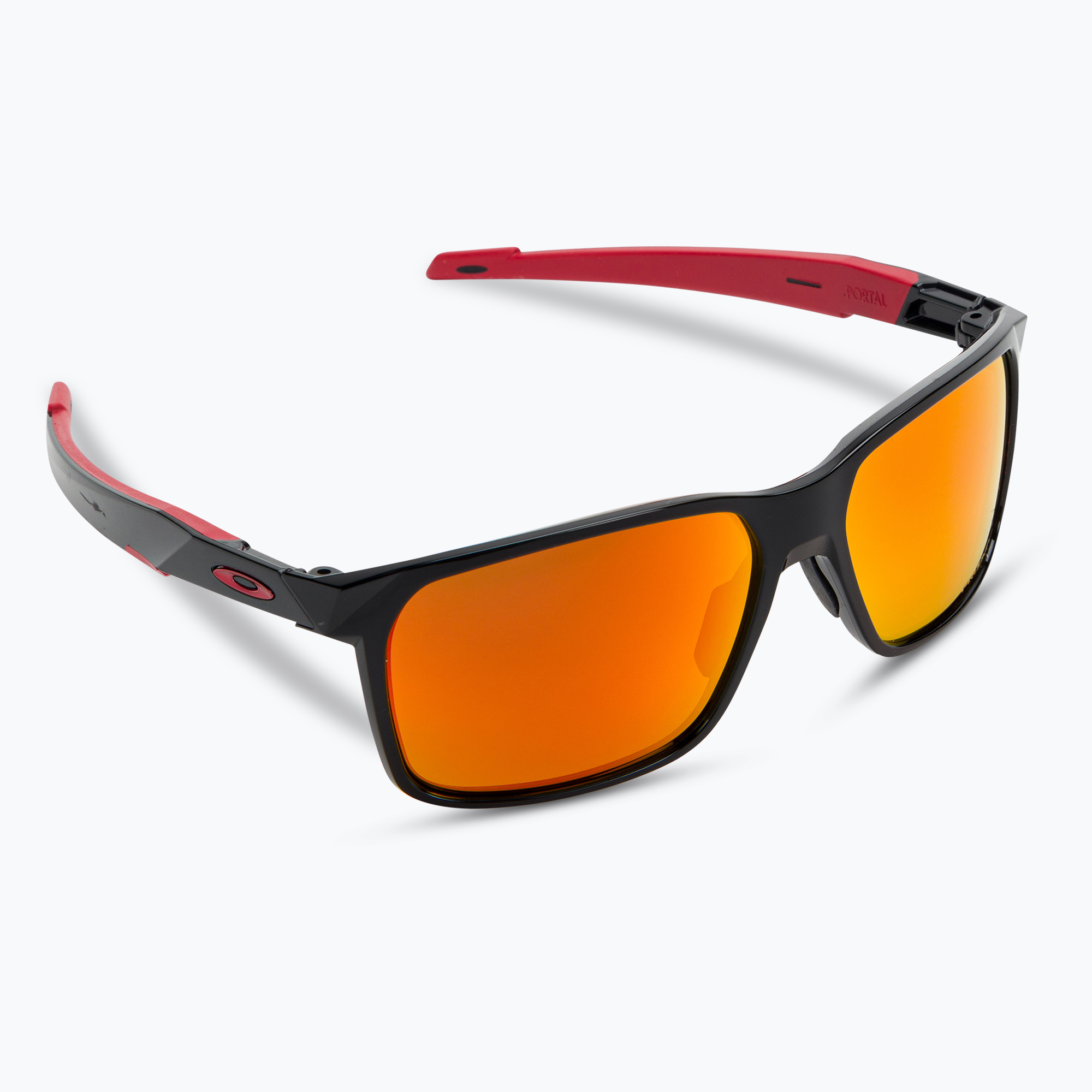 Okulary przeciwsłoneczne Oakley Portal X polished black/prizm ruby polarized | WYSYŁKA W 24H | 30 DNI NA ZWROT