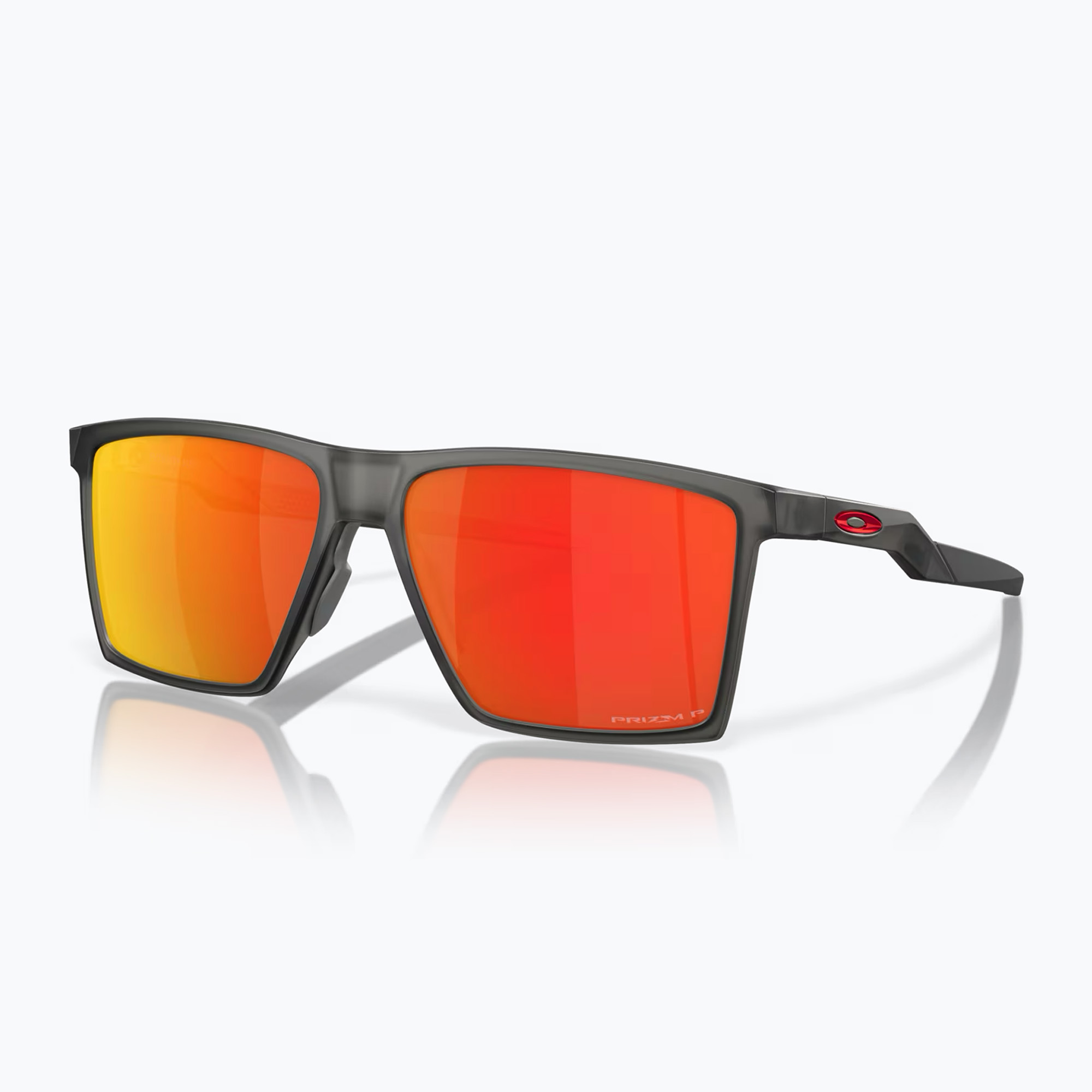 Okulary przeciwsłoneczne Oakley Futurity satin grey smoke/prizm ruby polarized 
