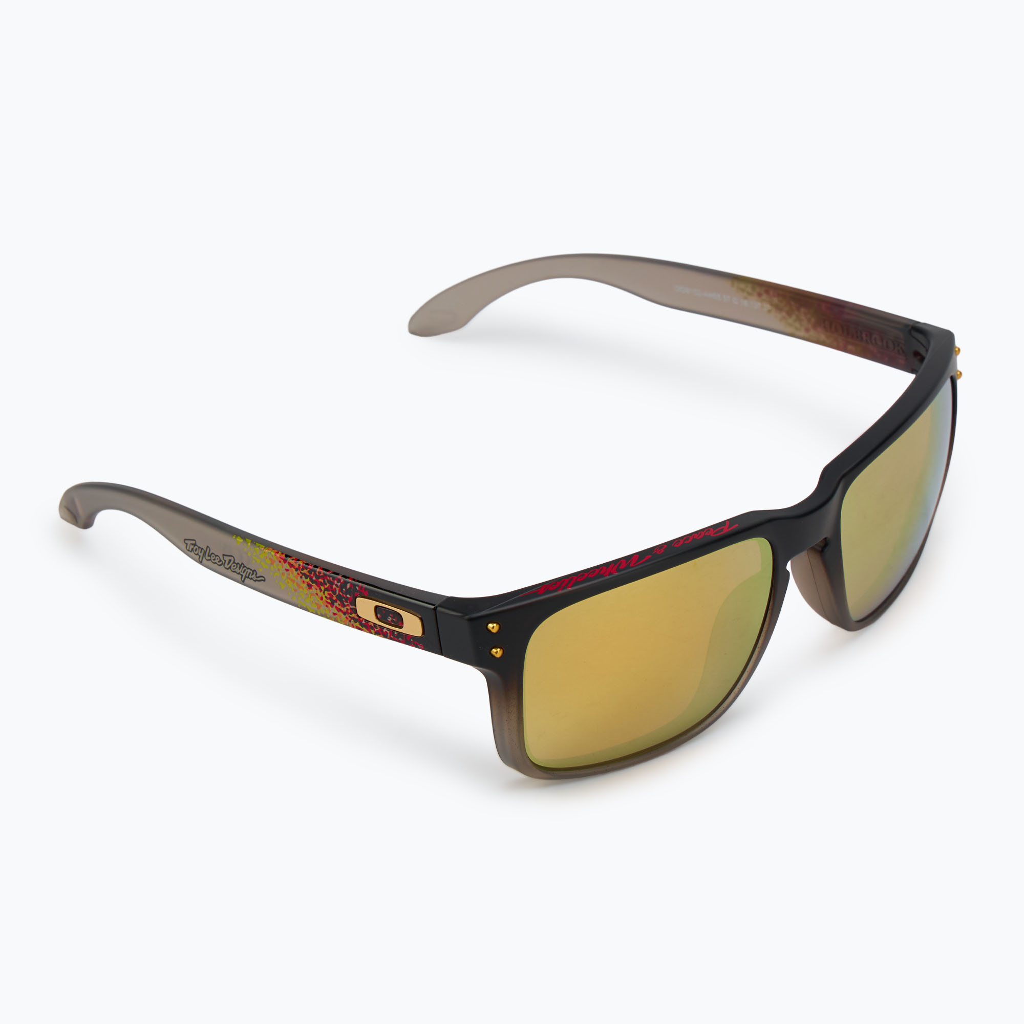 Okulary przeciwsłoneczne Oakley Holbrook troy lee design black fade/prizm 24k polarized 