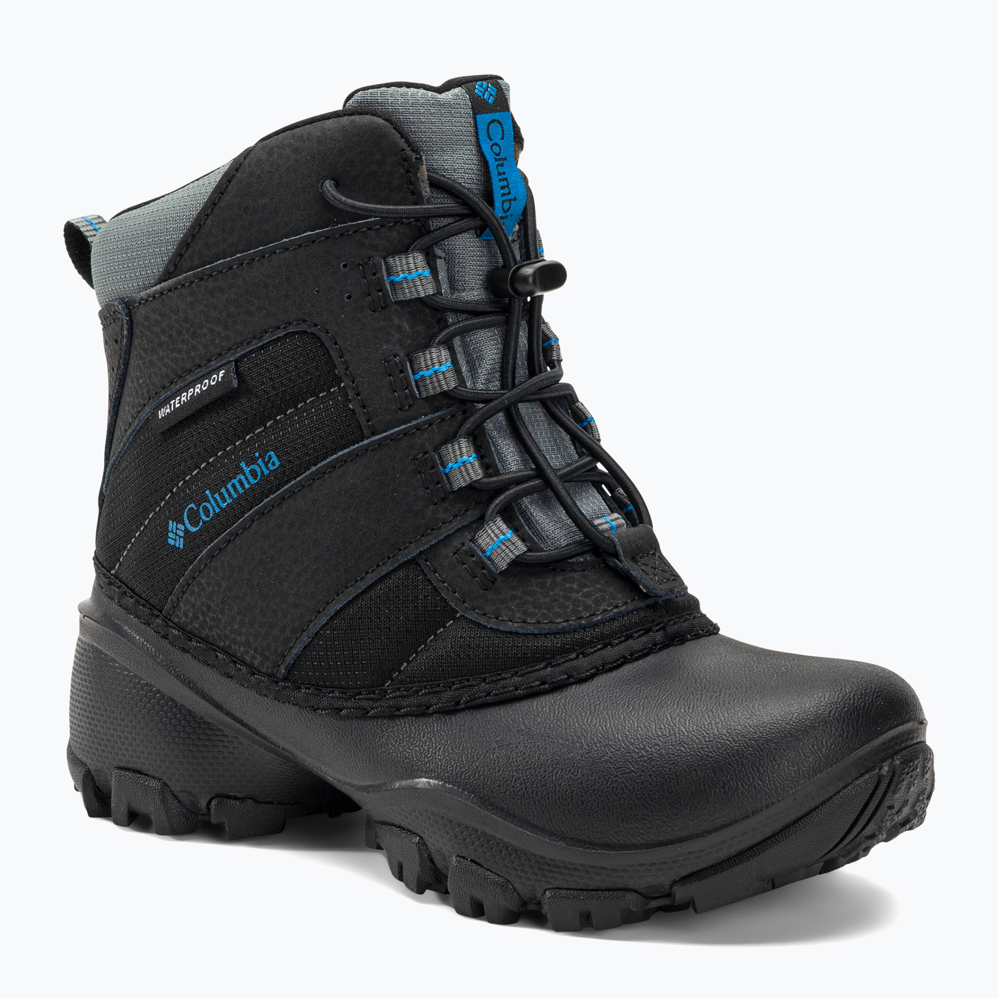 Śniegowce dziecięce Columbia Rope Tow III WP Boy black/dark compass 