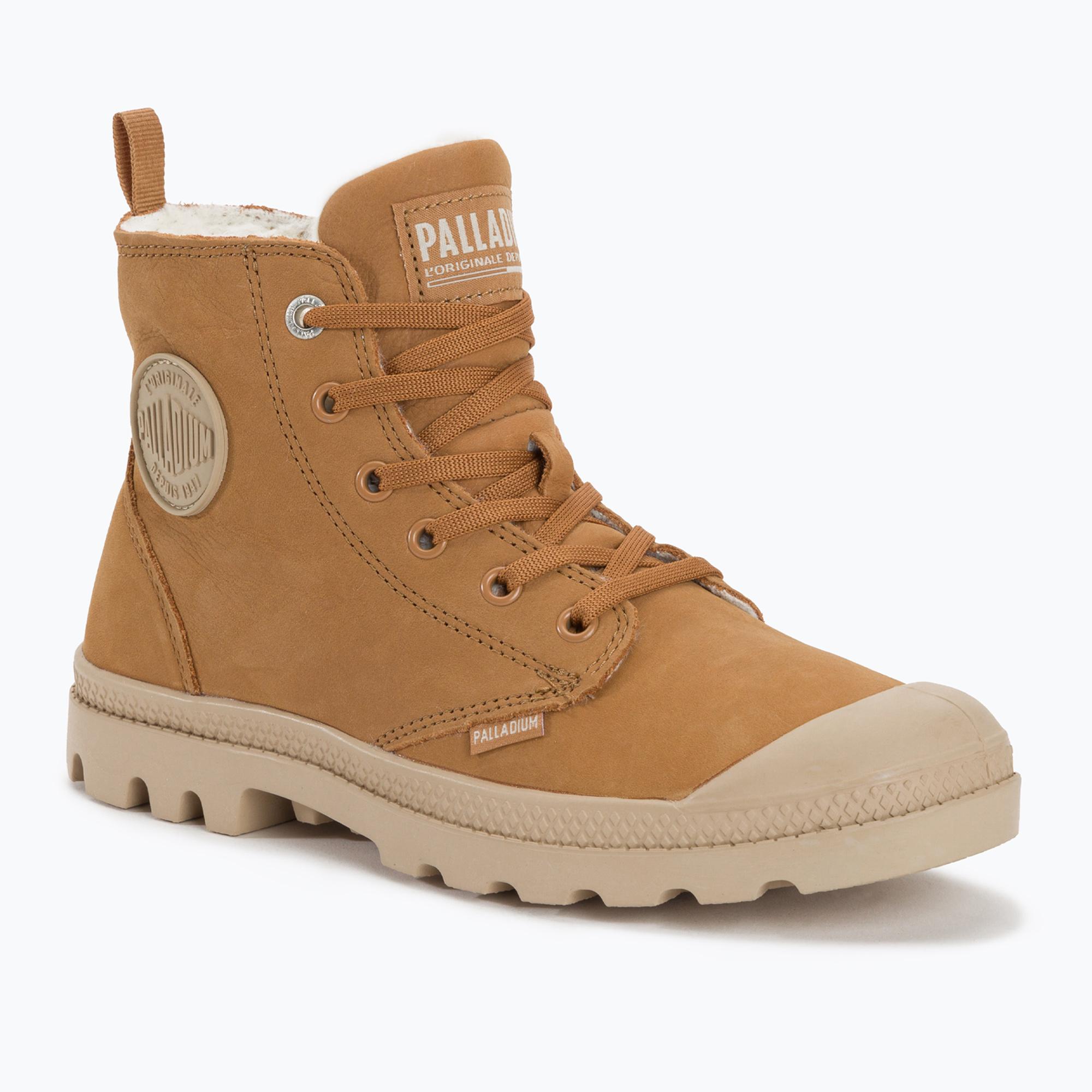 Buty damskie Palladium Pampa HI ZIP WL dear brown | WYSYŁKA W 24H | 30 DNI NA ZWROT