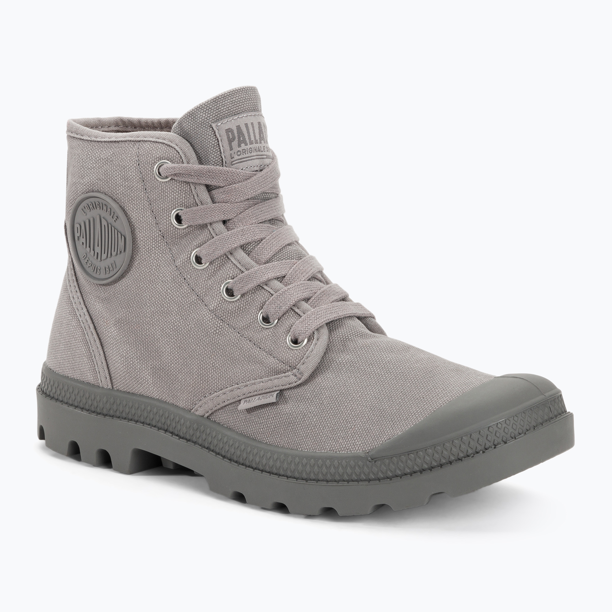 Buty męskie Palladium Pampa HI gray flannel | WYSYŁKA W 24H | 30 DNI NA ZWROT