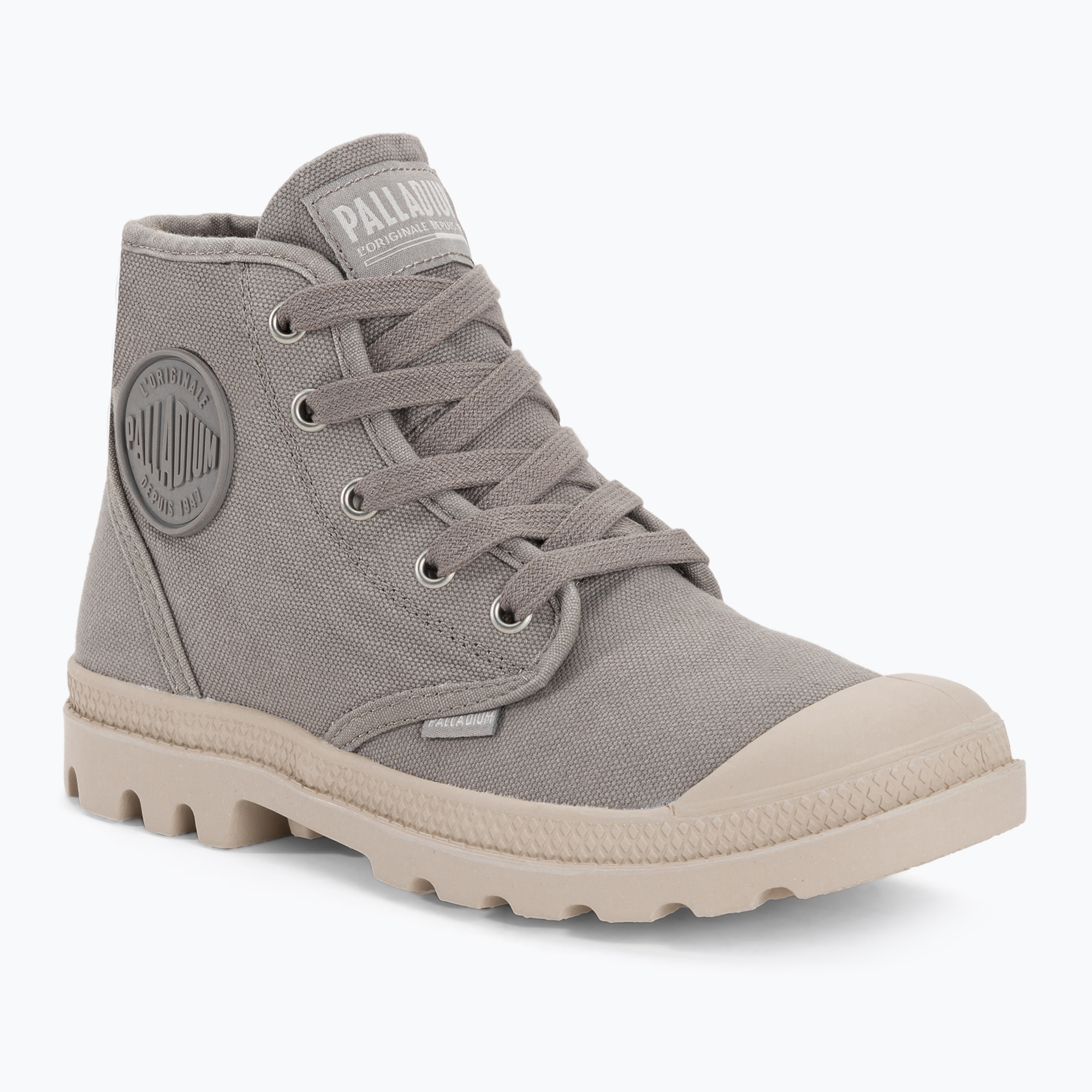 Buty damskie Palladium Pampa HI gray flannel 