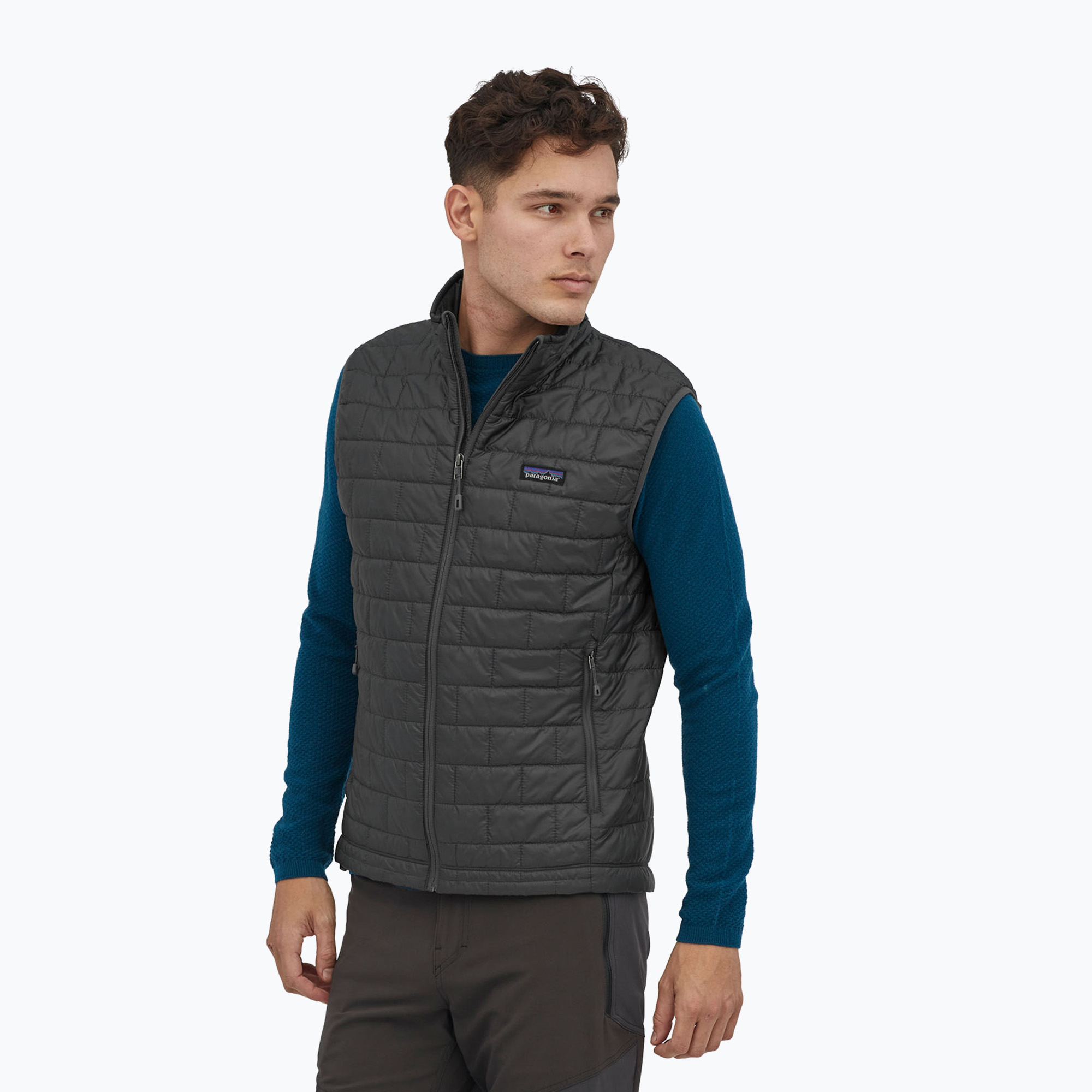 Bezrękawnik męski Patagonia Nano Puff forge grey | WYSYŁKA W 24H | 30 DNI NA ZWROT