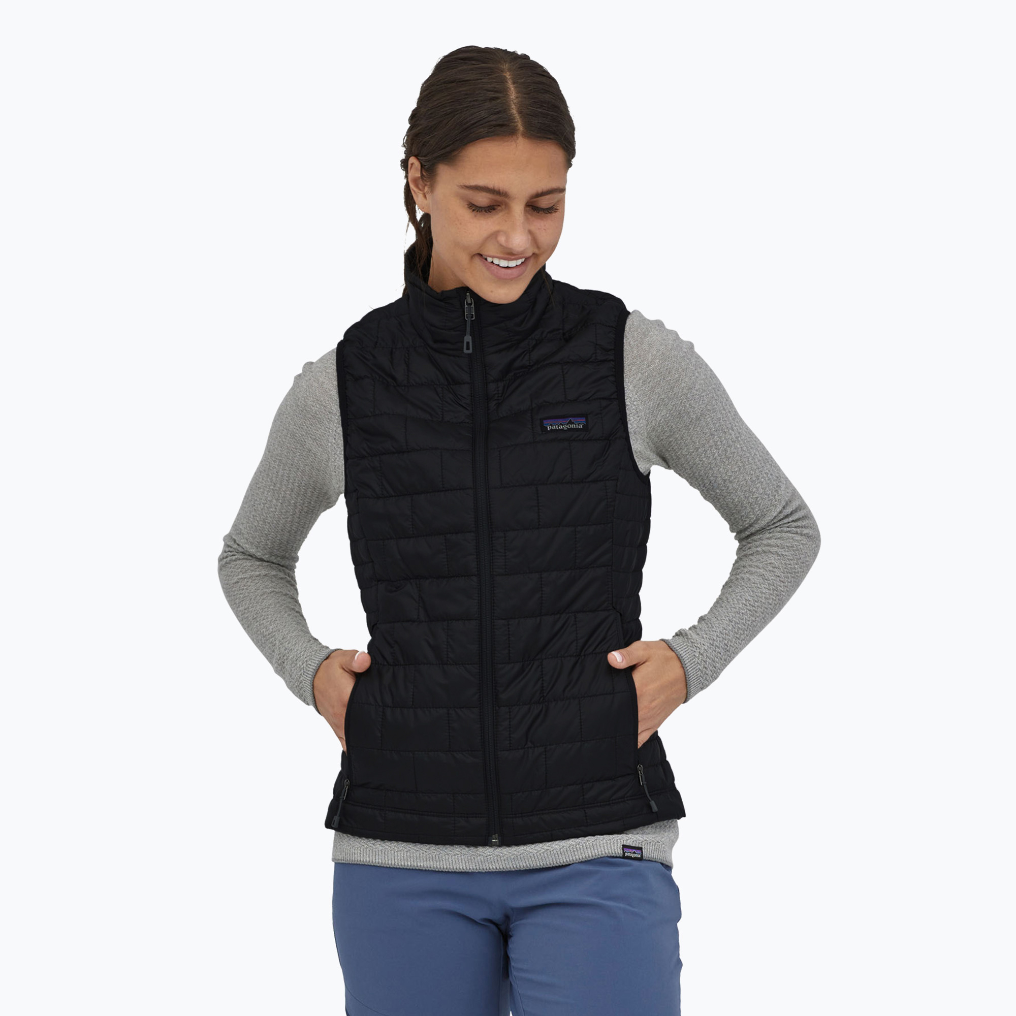 Bezrękawnik damski Patagonia Nano Puff black 