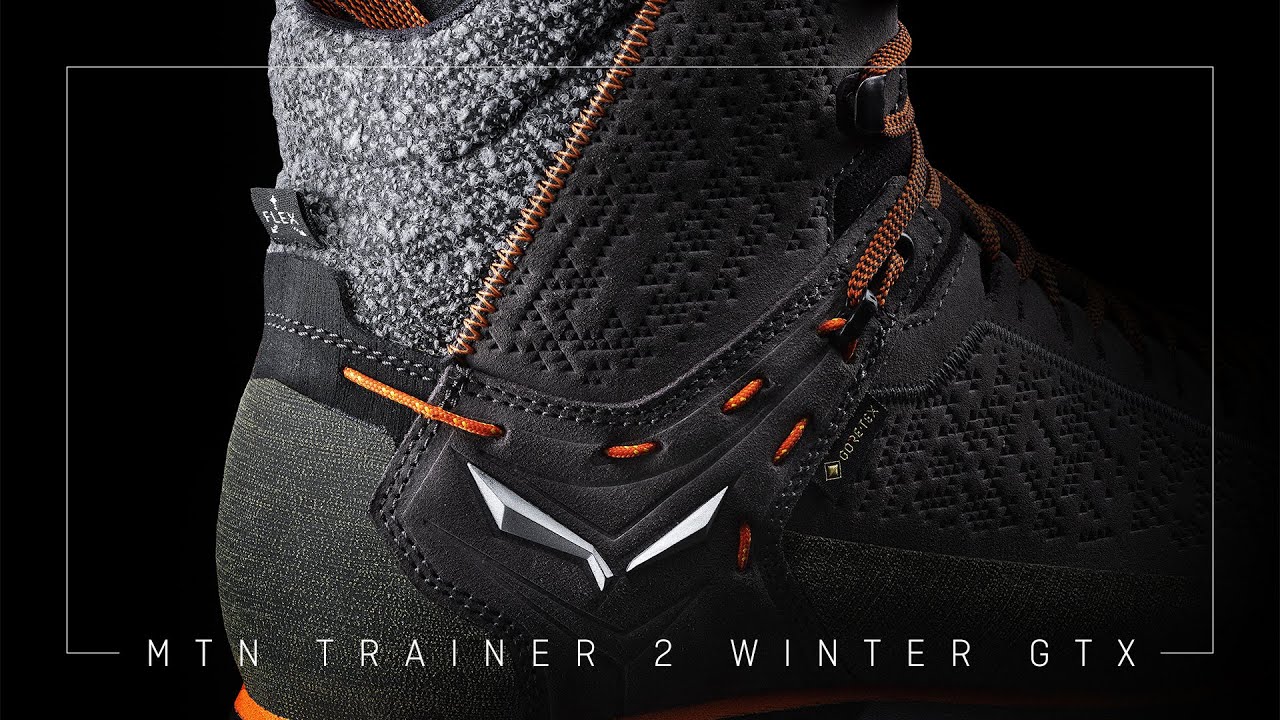Buty trekkingowe męskie Salewa MTN Trainer 2 Winter GTX black/black