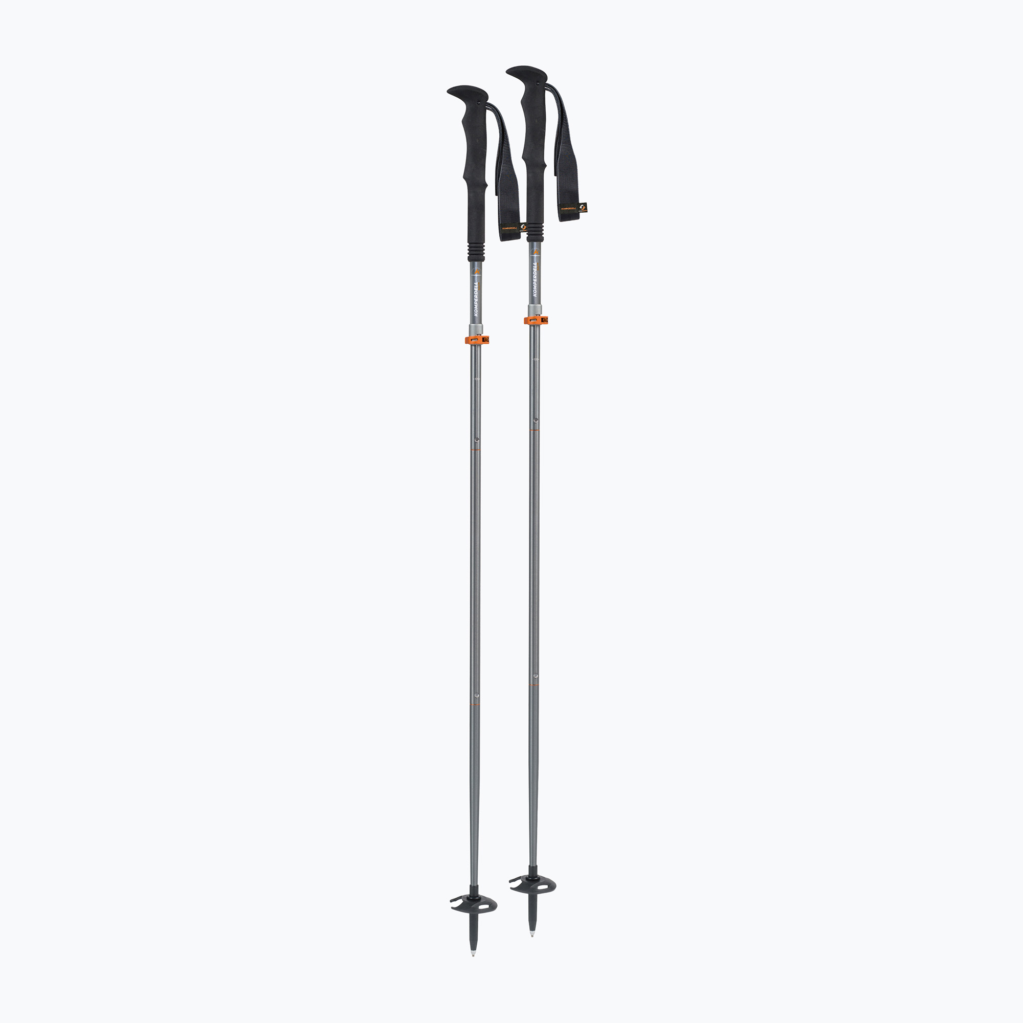 Kije trekkingowe Komperdell FX Lite Ti Vario silver/orange 