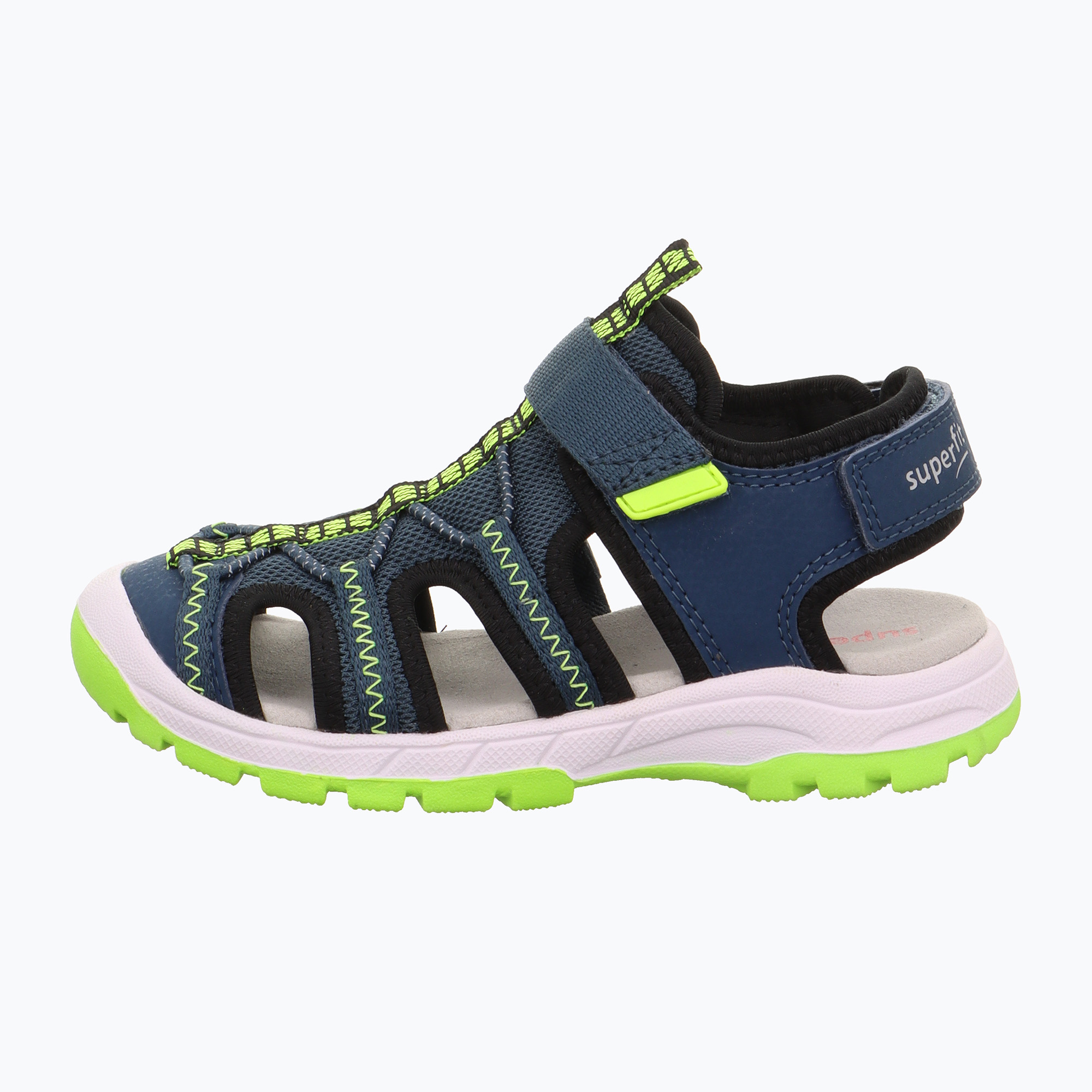 Sandały dziecięce Superfit Tornado Light blue/yellow 
