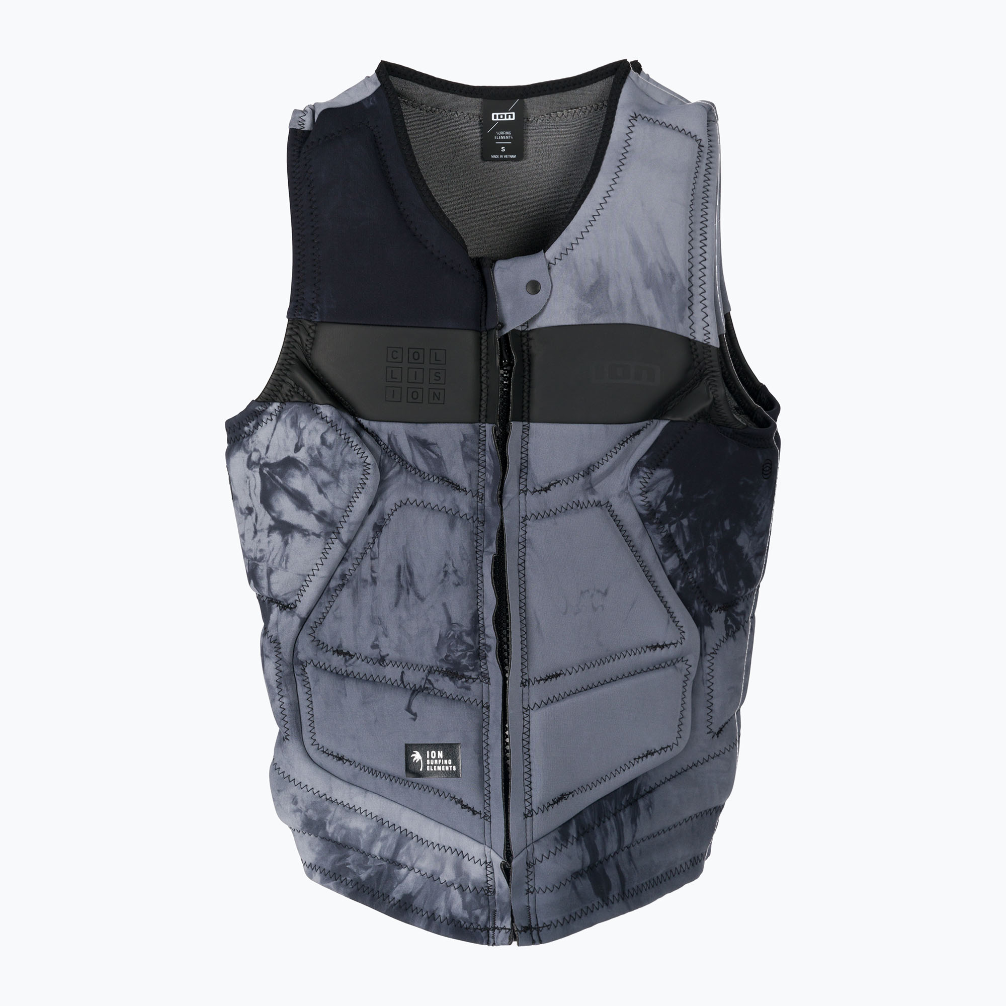 Kamizelka ochronna męska ION Collision Select Front Zip tiedye ltd grey | WYSYŁKA W 24H | 30 DNI NA ZWROT