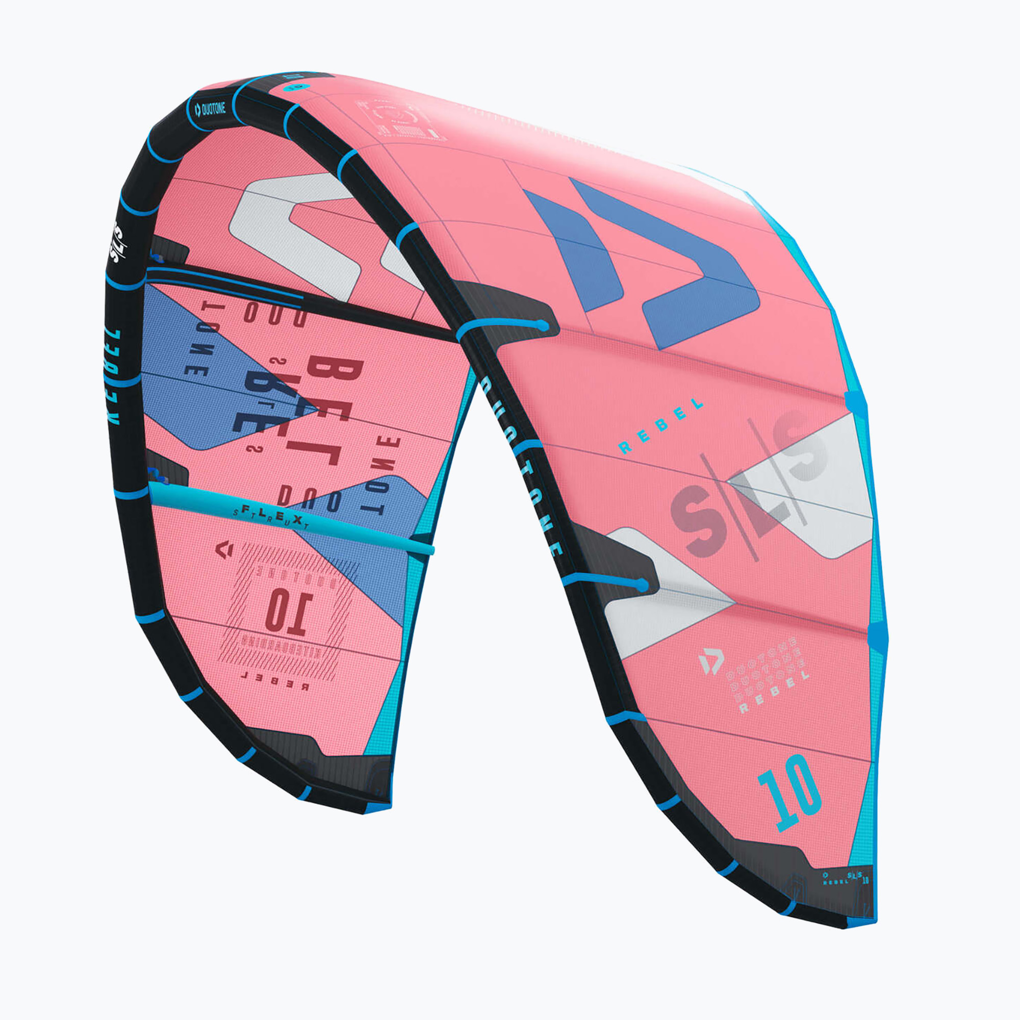 Latawiec kitesurfingowy DUOTONE Rebel SLS 2022 coral red/blue | WYSYŁKA W 24H | 30 DNI NA ZWROT
