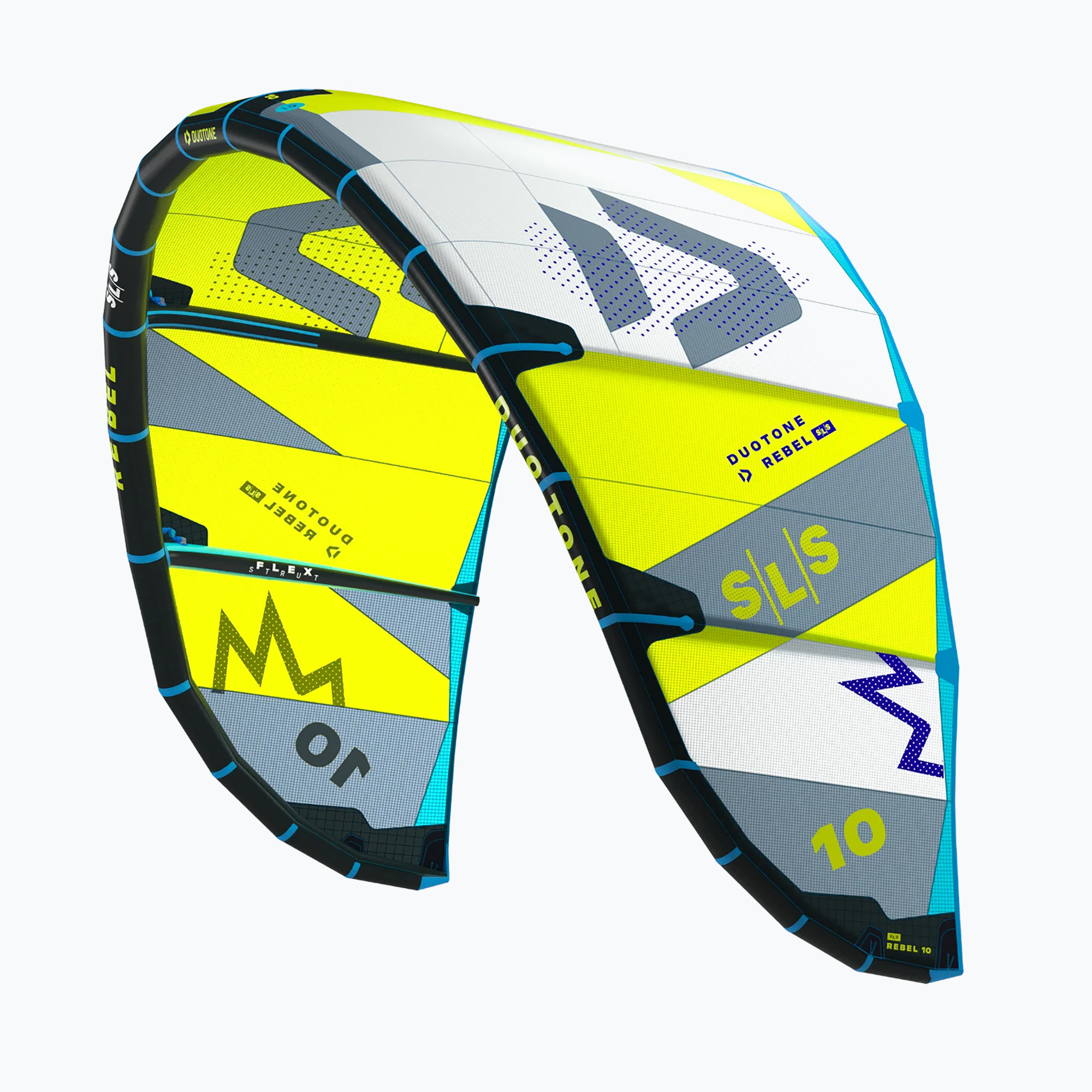 Latawiec kitesurfingowy DUOTONE Rebel SLS 2024 lime/dark grey | WYSYŁKA W 24H | 30 DNI NA ZWROT