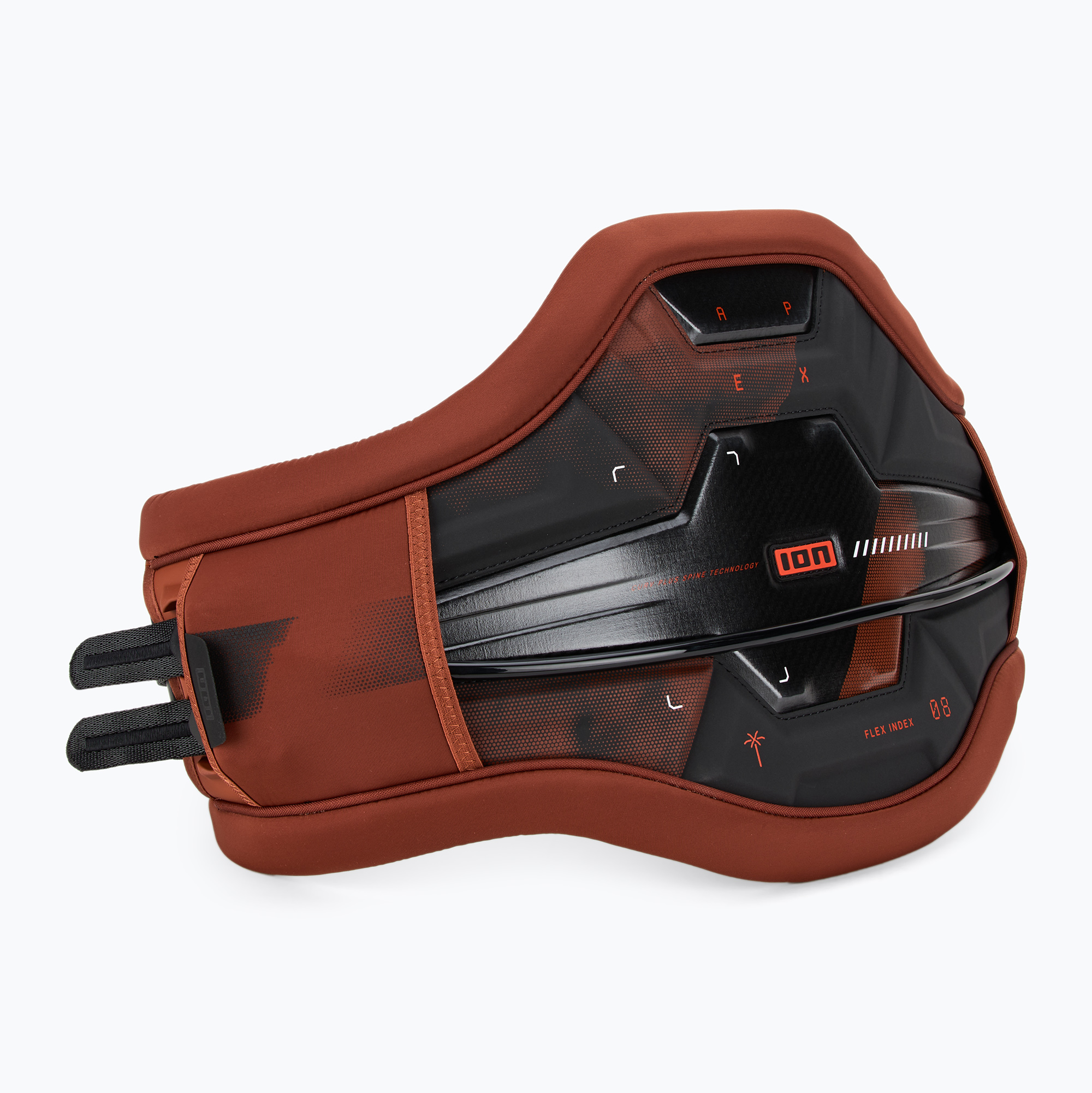 Trapez kitesurfingowy męski ION Kite Waist Apex sunbaked maroon 