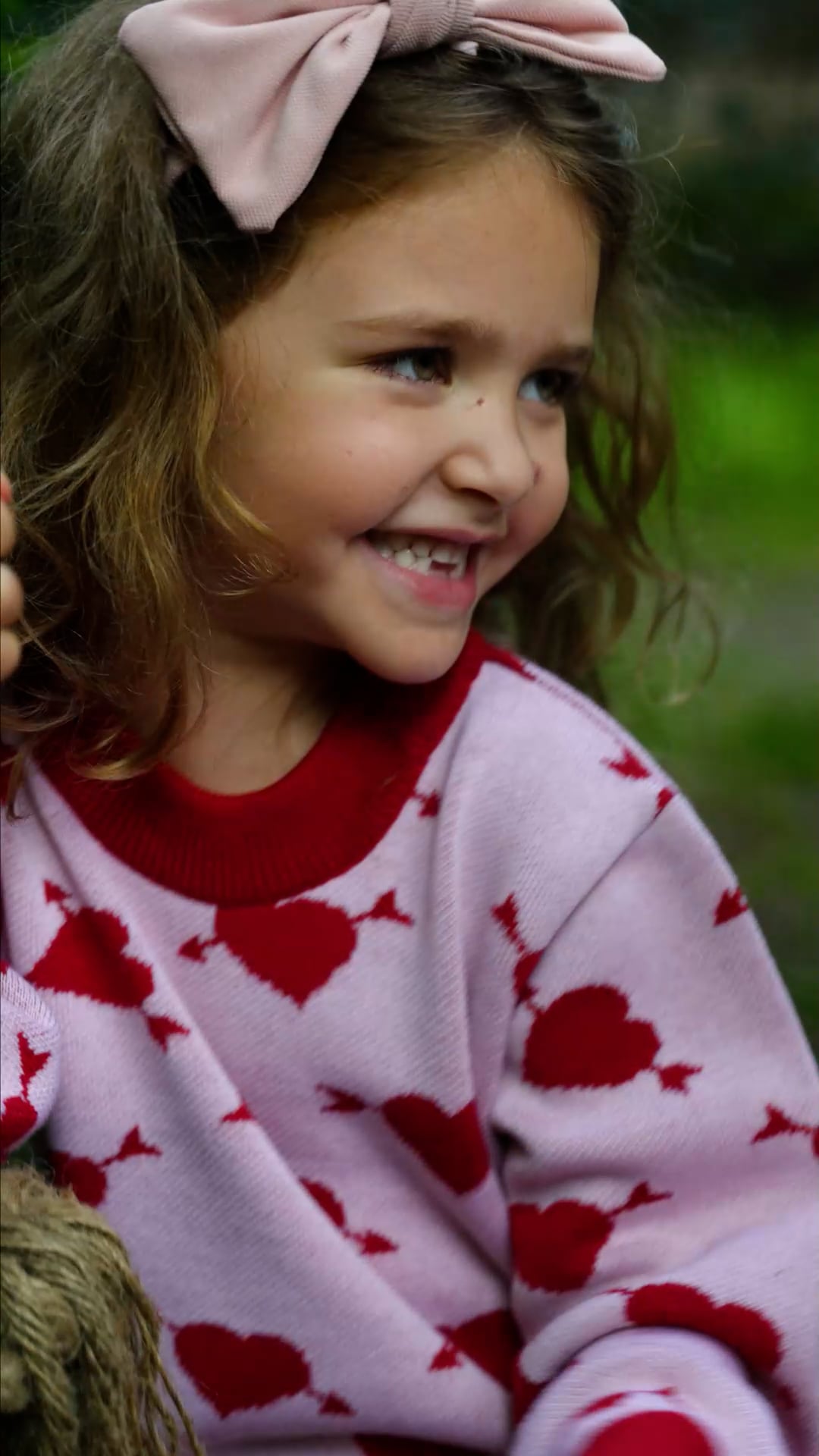 Sweter dziecięcy KID STORY Merino sweet heart