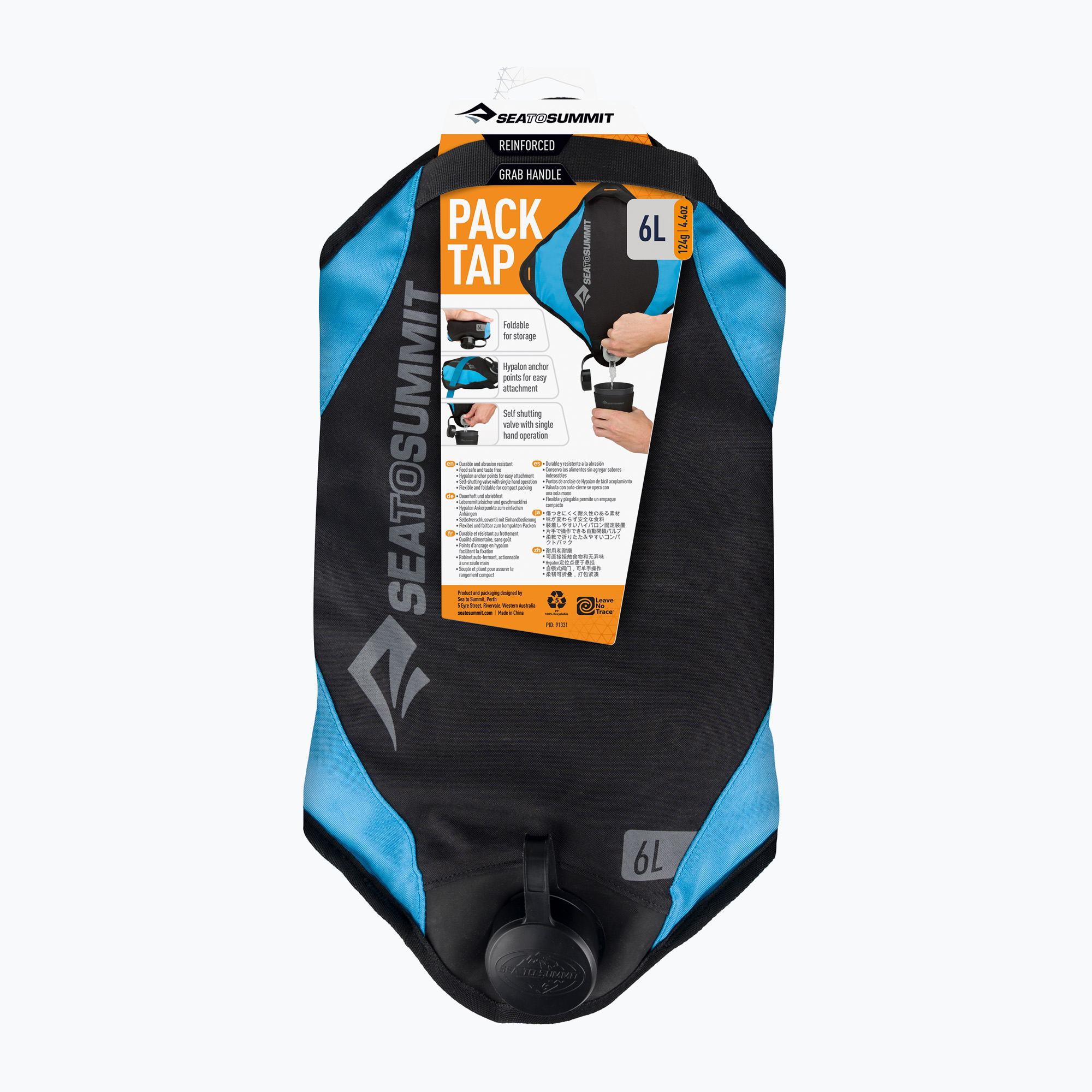 Bukłak Sea To Summit Pack Tap 6 l blue | WYSYŁKA W 24H | 30 DNI NA ZWROT