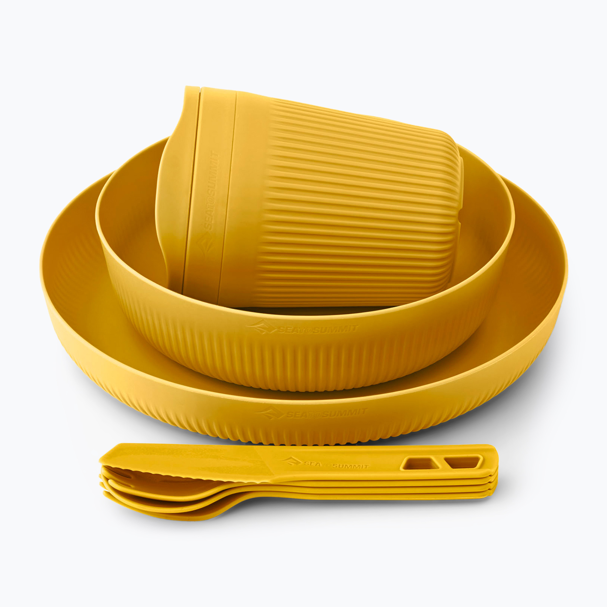 Zestaw naczyń turystycznych Sea to Summit Passage Dinnerware arrowwood yellow | WYSYŁKA W 24H | 30 DNI NA ZWROT