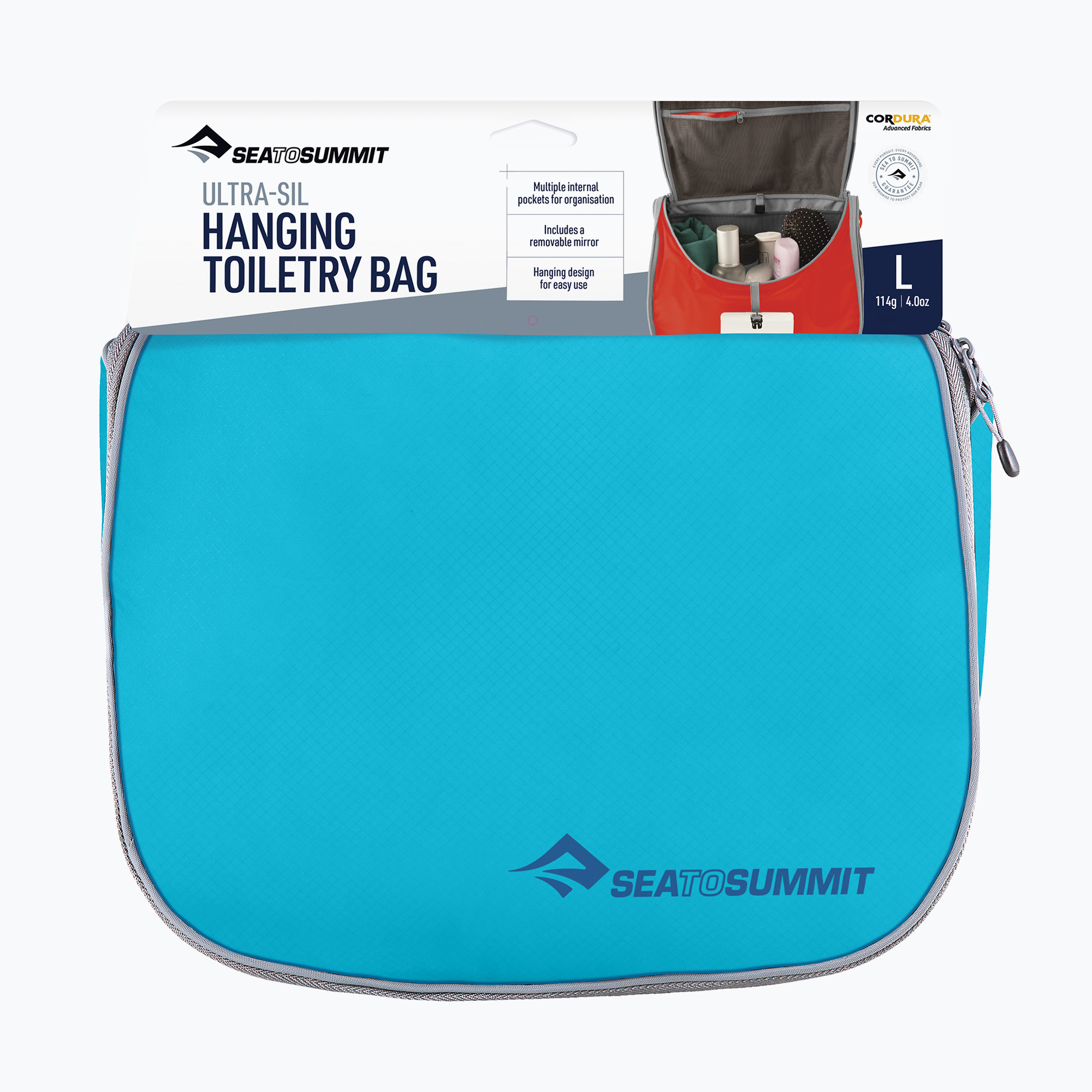 Kosmetyczka Sea to Summit Ultra-Sil Hanging Toiletry Bag blue atoll | WYSYŁKA W 24H | 30 DNI NA ZWROT