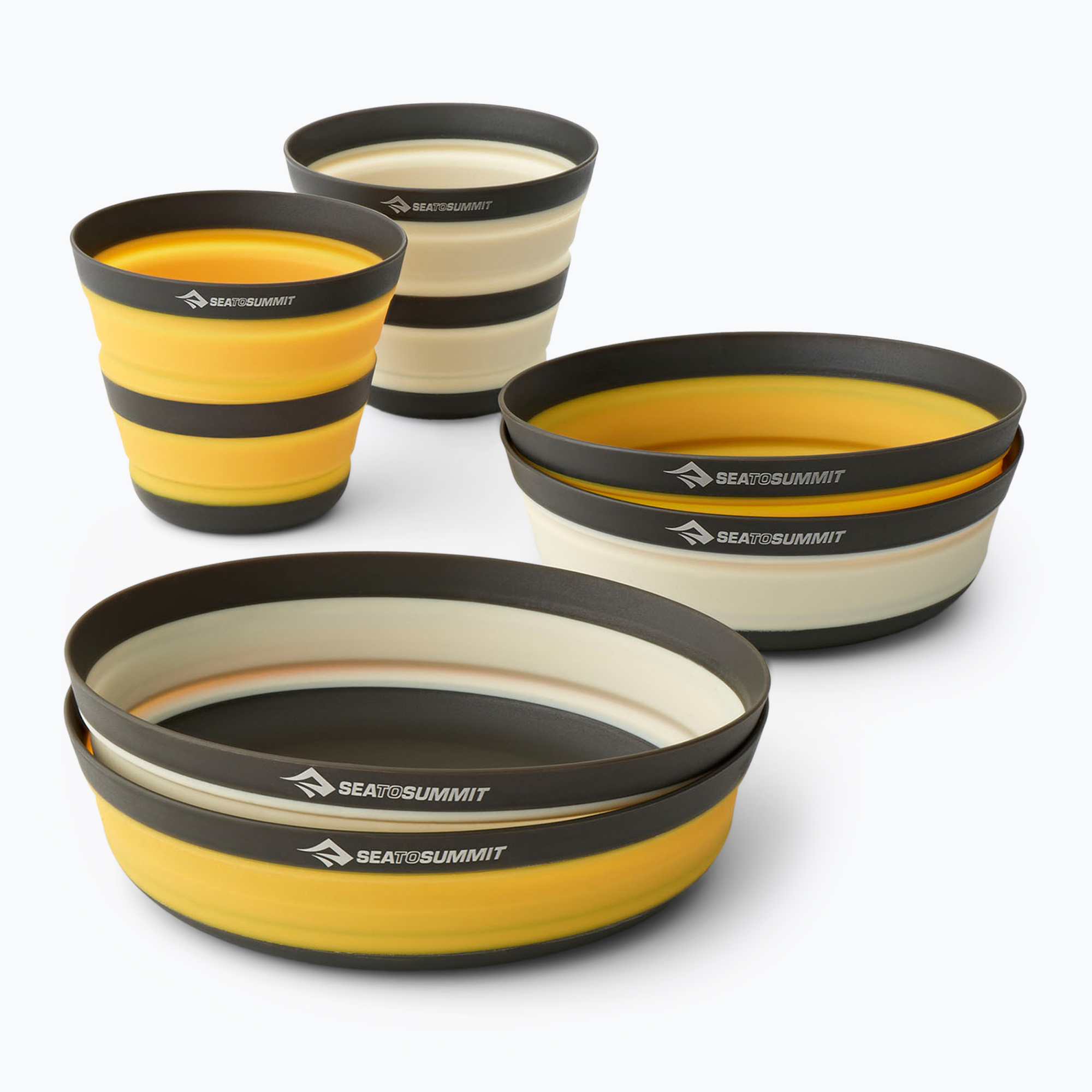 Zestaw naczyń turystycznych Sea to Summit Frontier UL Collapsible Dinnerware | WYSYŁKA W 24H | 30 DNI NA ZWROT