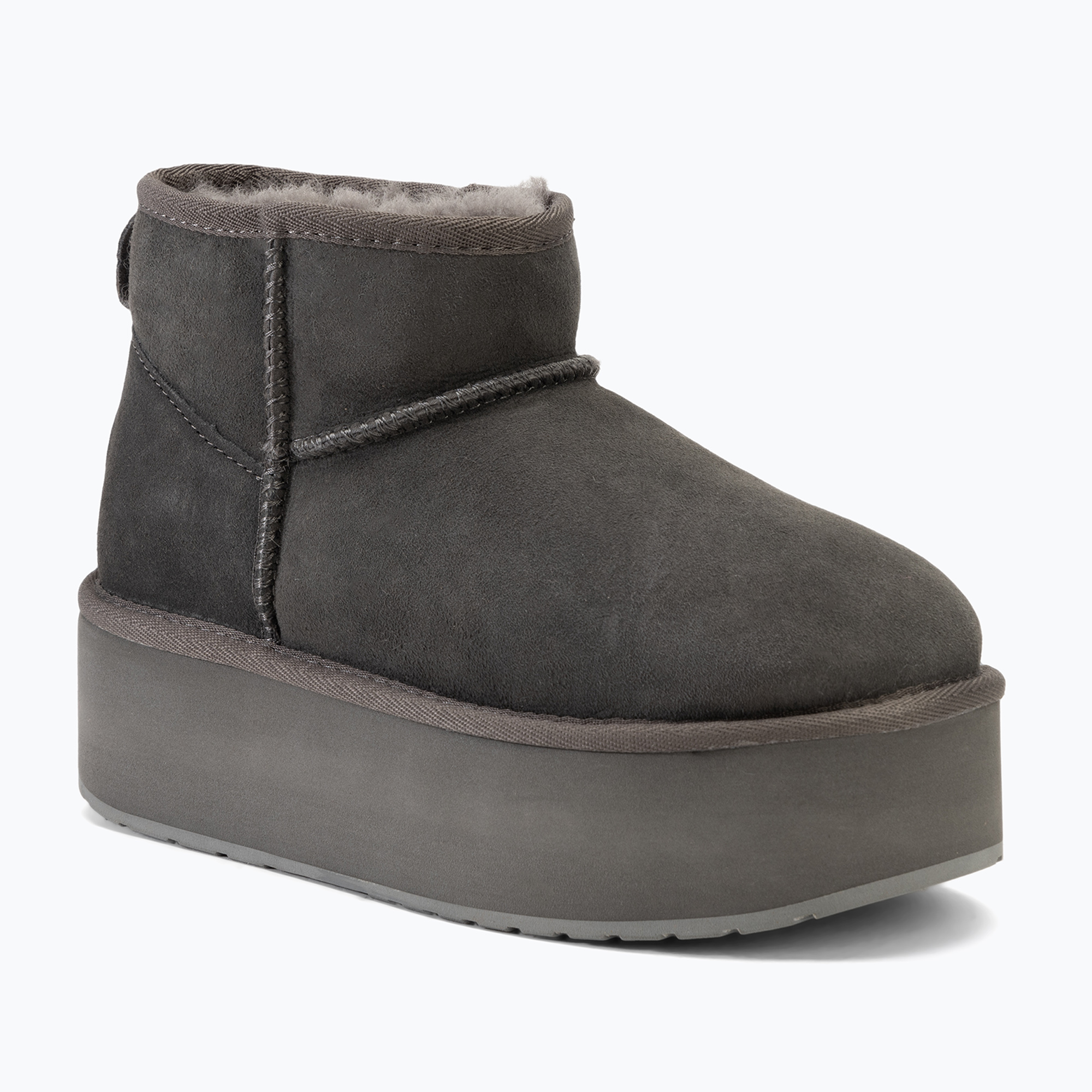 Śniegowce damskie EMU Australia Stinger Micro Flatform charcoal | WYSYŁKA W 24H | 30 DNI NA ZWROT