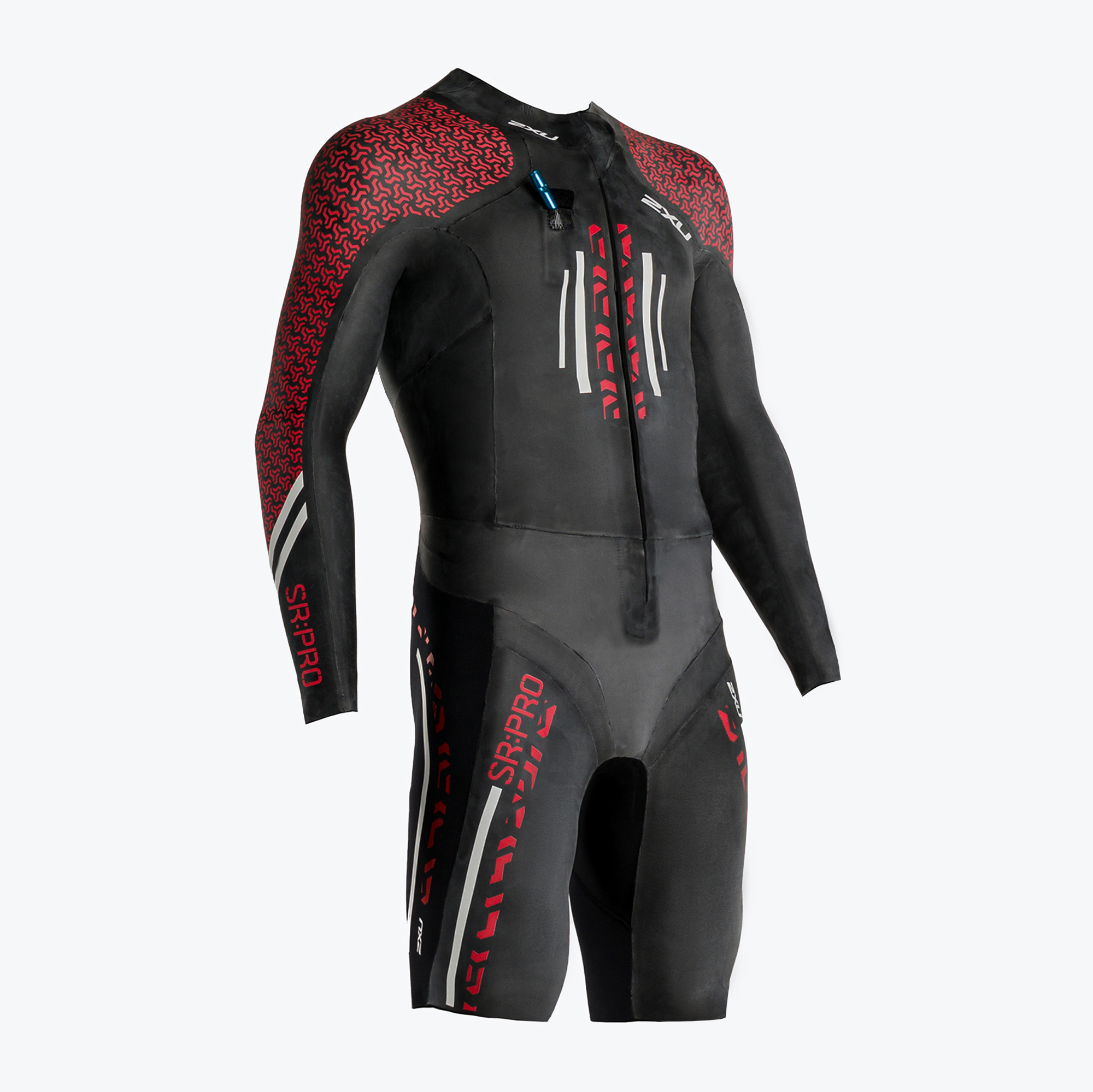 Pianka triathlonowa męska 2XU Swimrun PRO black/flame scarlet | WYSYŁKA W 24H | 30 DNI NA ZWROT