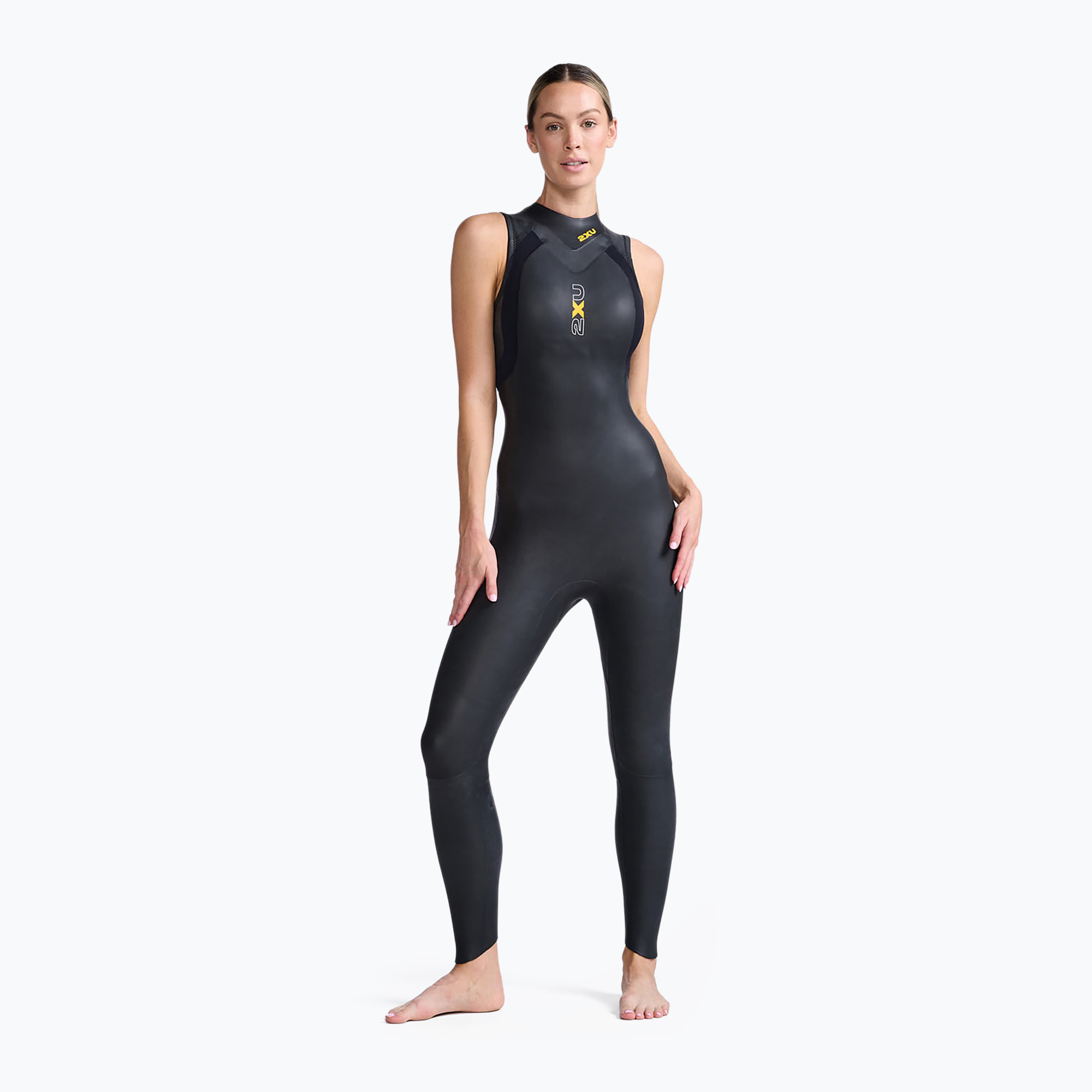 Pianka triathlonowa damska 2XU Propel:1 black/ambition WW4995C | WYSYŁKA W 24H | 30 DNI NA ZWROT