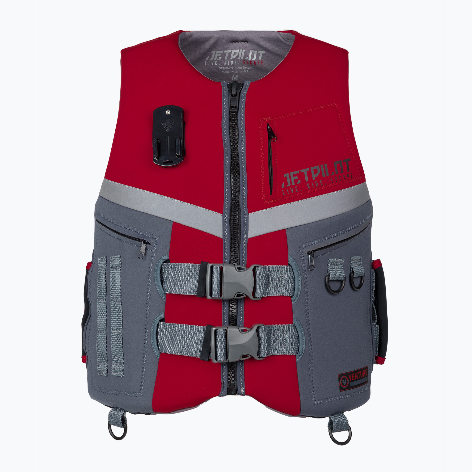 Kamizelka asekuracyjna męska Jetpilot Venture Neo Vest red | WYSYŁKA W 24H | 30 DNI NA ZWROT