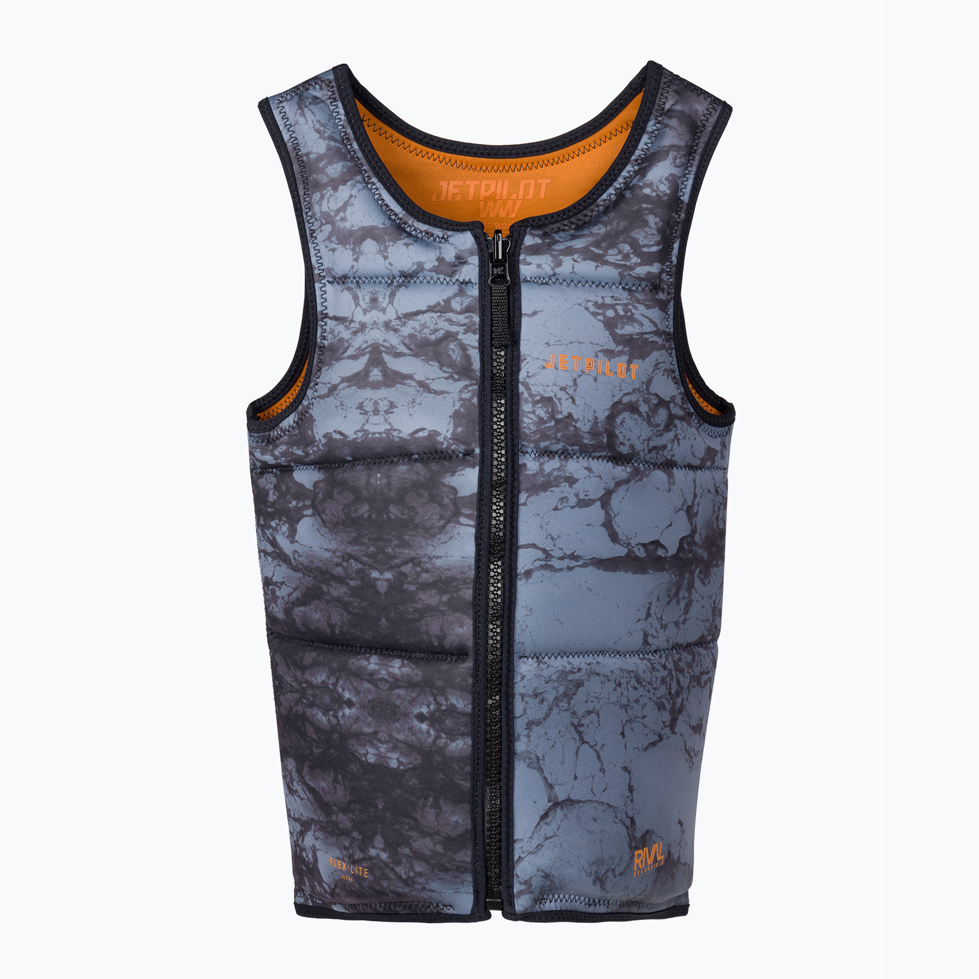 Zdjęcia - Akcesoria do SUP, Surfing & etc Kamizelka ochronna Jetpilot Rival Reversible Fe Neo Vest grey/orange | WYS