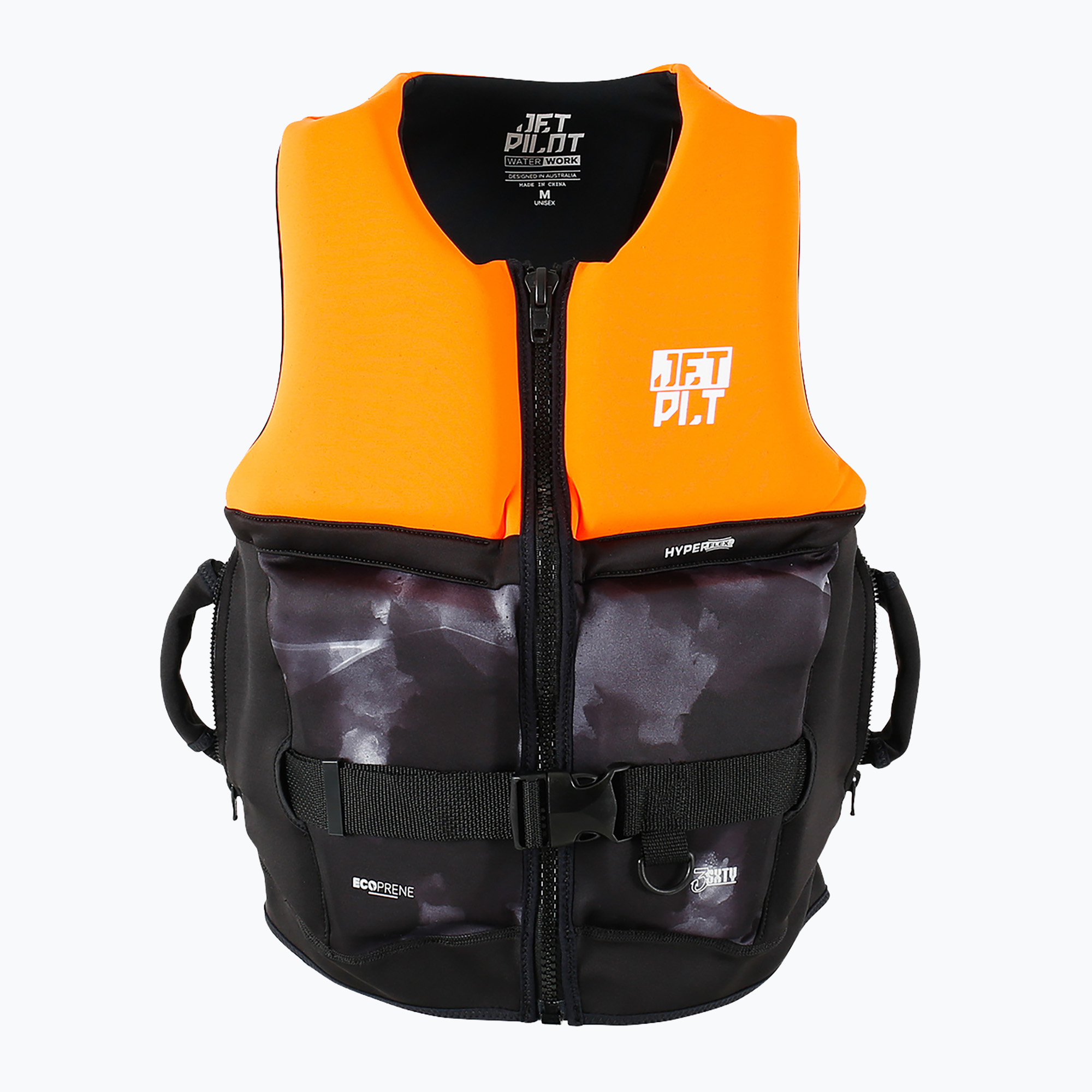 Kamizelka asekuracyjna Jetpilot 3Sxty Hyperflex S-Grip Eco L50 Vest charcoal/orange 