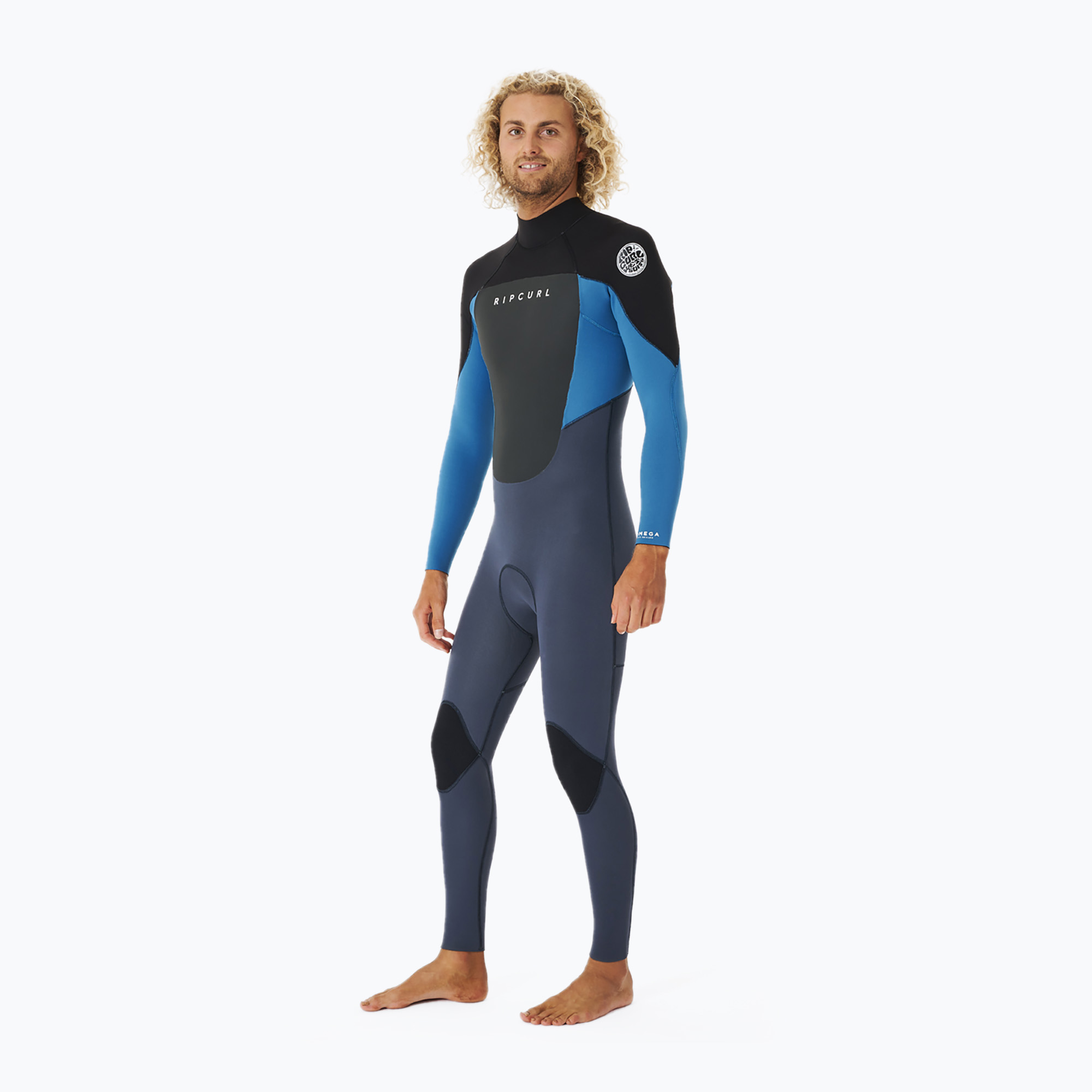 Pianka do pływania męska Rip Curl Omega 3/2 mm GB B/Zip blue | WYSYŁKA W 24H | 30 DNI NA ZWROT