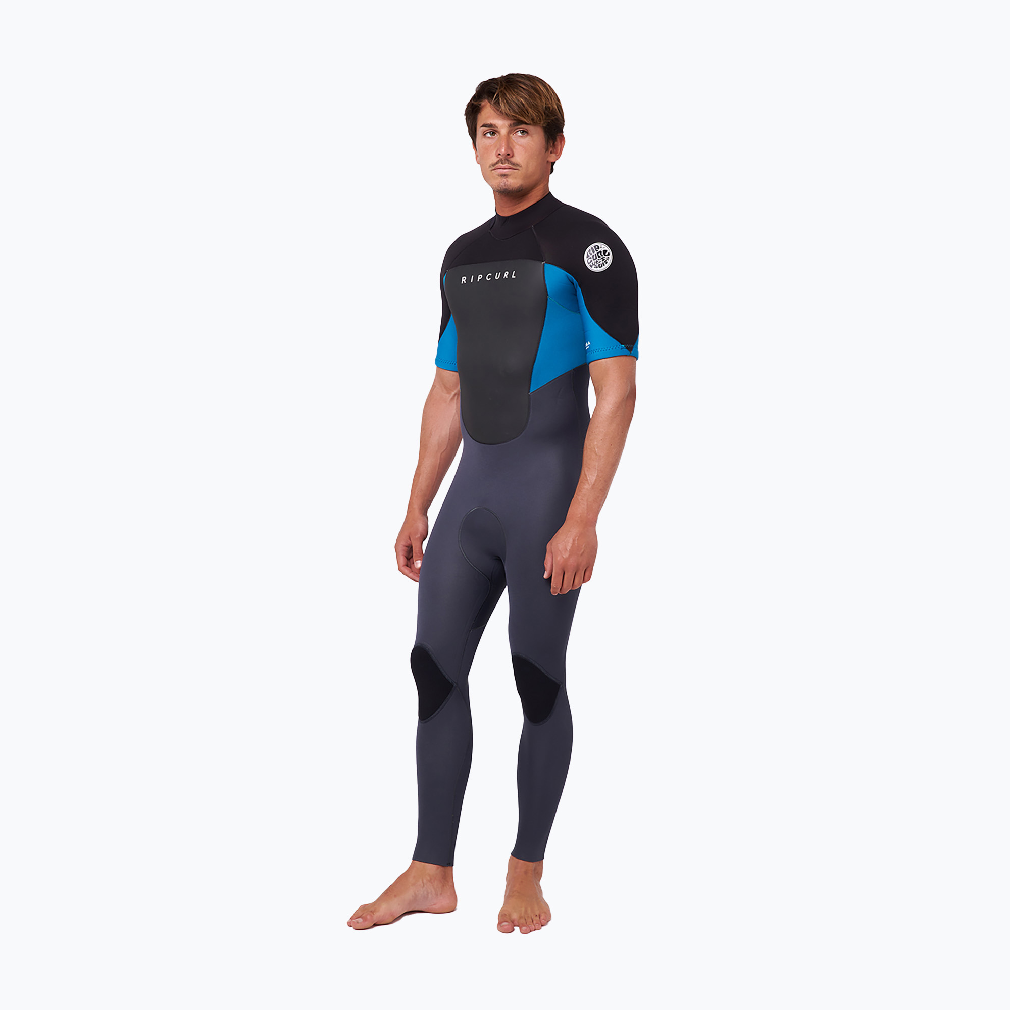 Pianka do pływania męska Rip Curl Omega 2/2 mm ES SS/L B/Zip blue | WYSYŁKA W 24H | 30 DNI NA ZWROT