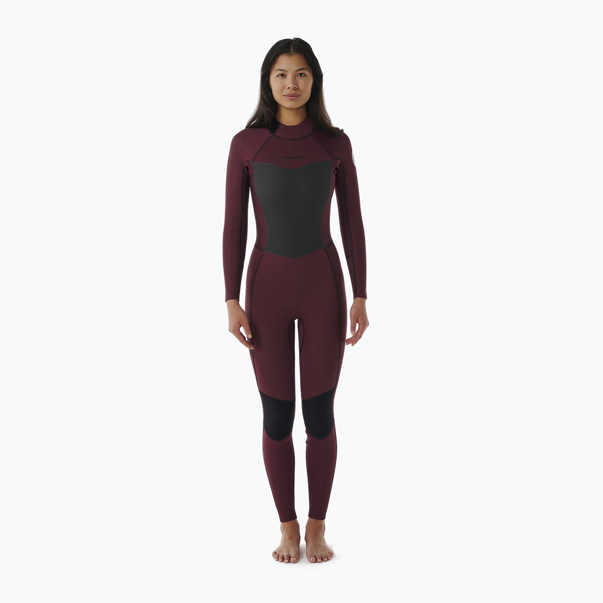 Pianka do pływania damska Rip Curl Dawn Patrol 4/3 Back Zip plum | WYSYŁKA W 24H | 30 DNI NA ZWROT