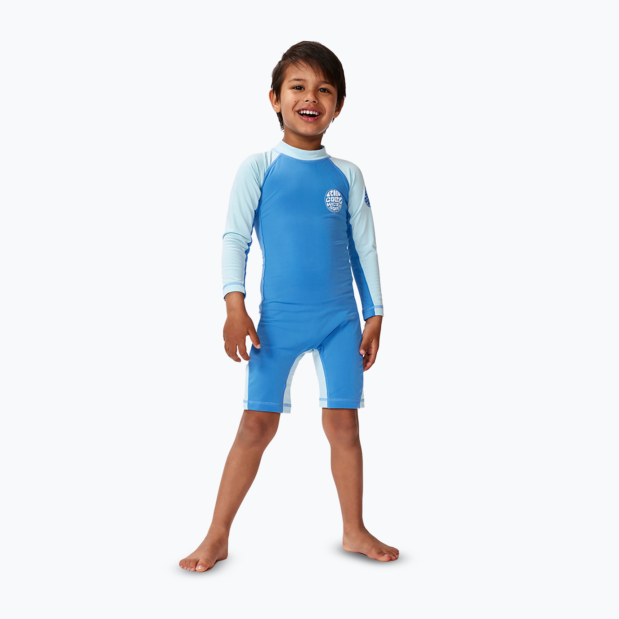 Kombinezon UPF 50+ dziecięcy Rip Curl Icons UV Brushed Suit blue gum 