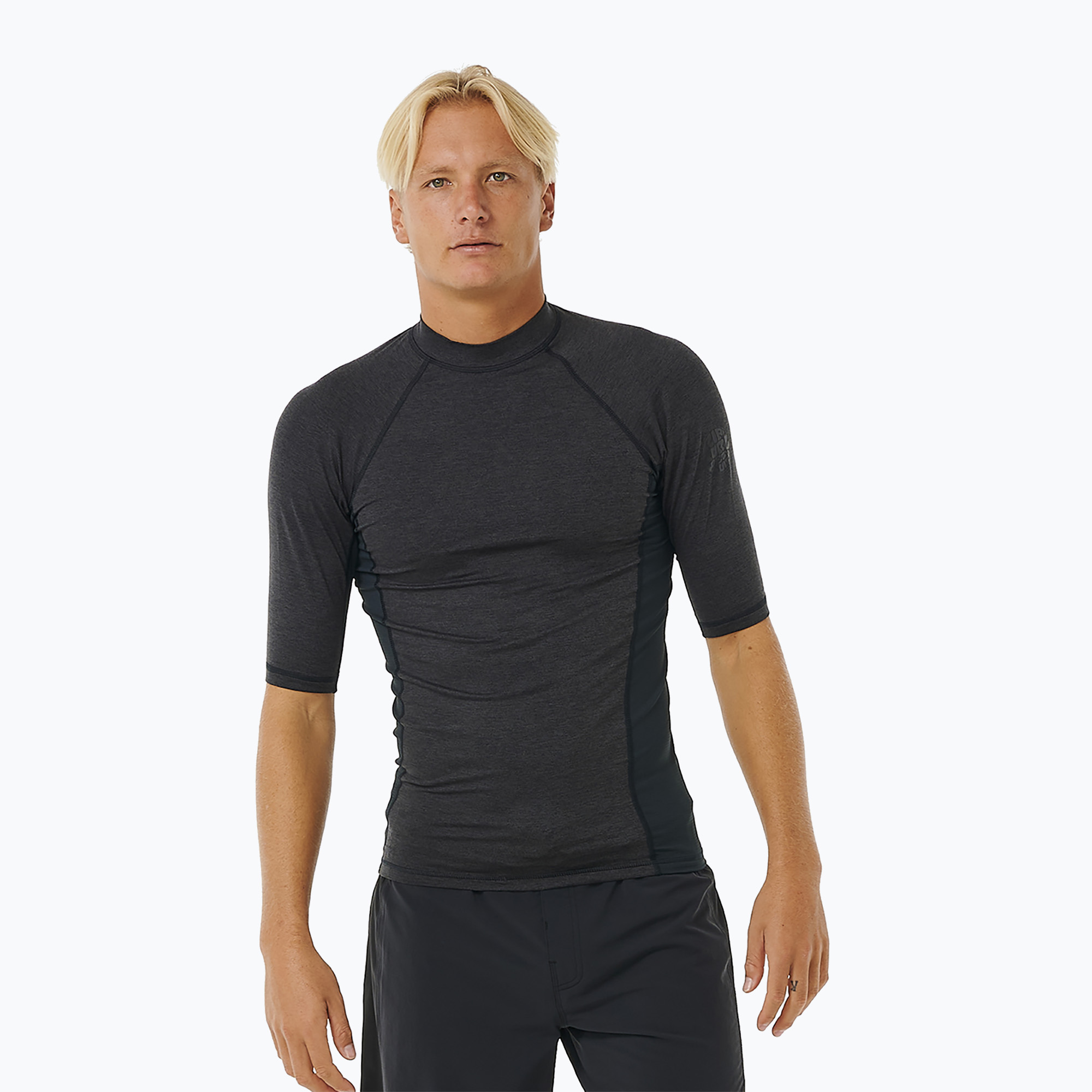 Koszulka do pływania męska Rip Curl Dawn Patrol UPF Performance black marle 
