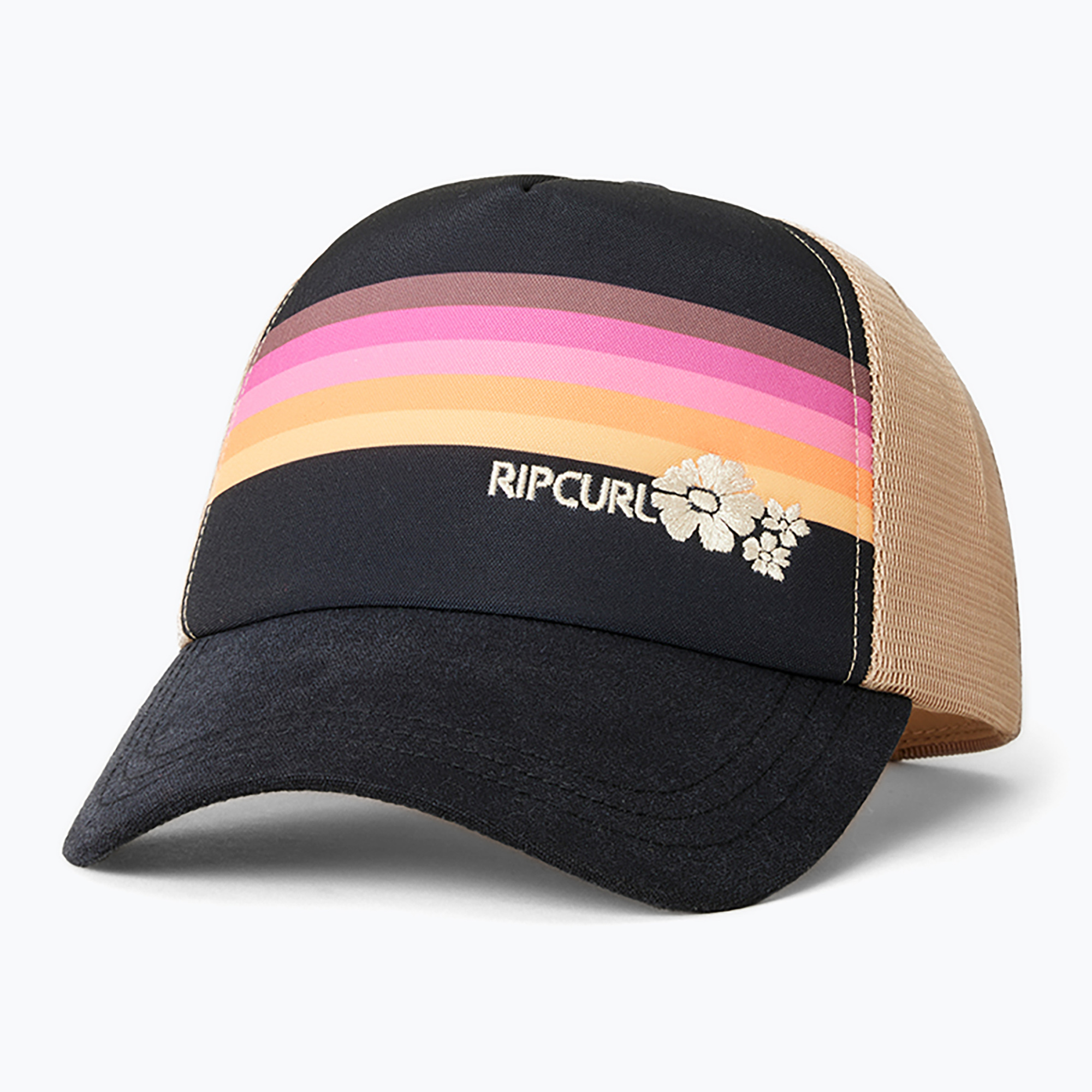 Czapka z daszkiem damska Rip Curl Mixed Revival Trucker washed black | WYSYŁKA W 24H | 30 DNI NA ZWROT