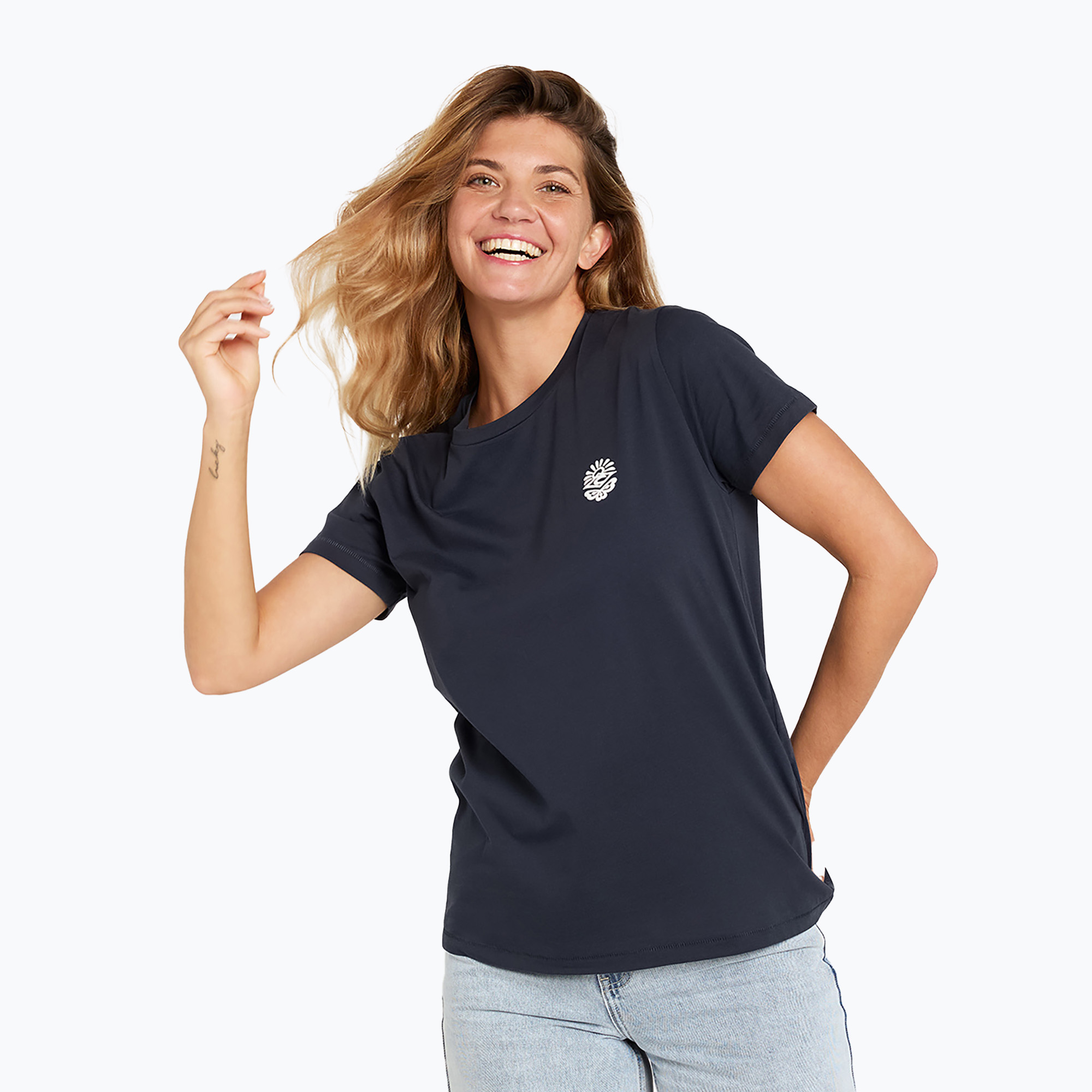 Koszulka damska Rip Curl Re-Entry Crew navy 