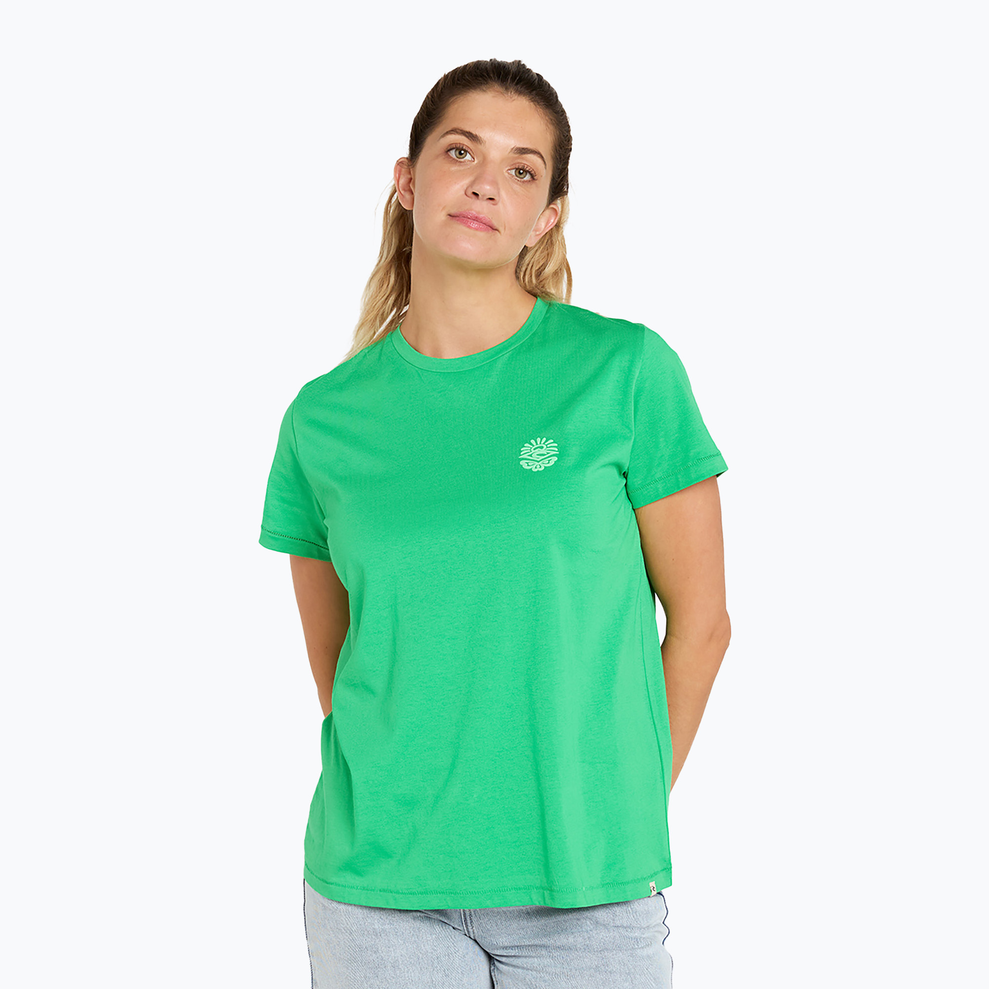 Koszulka damska Rip Curl Re-Entry Crew green 