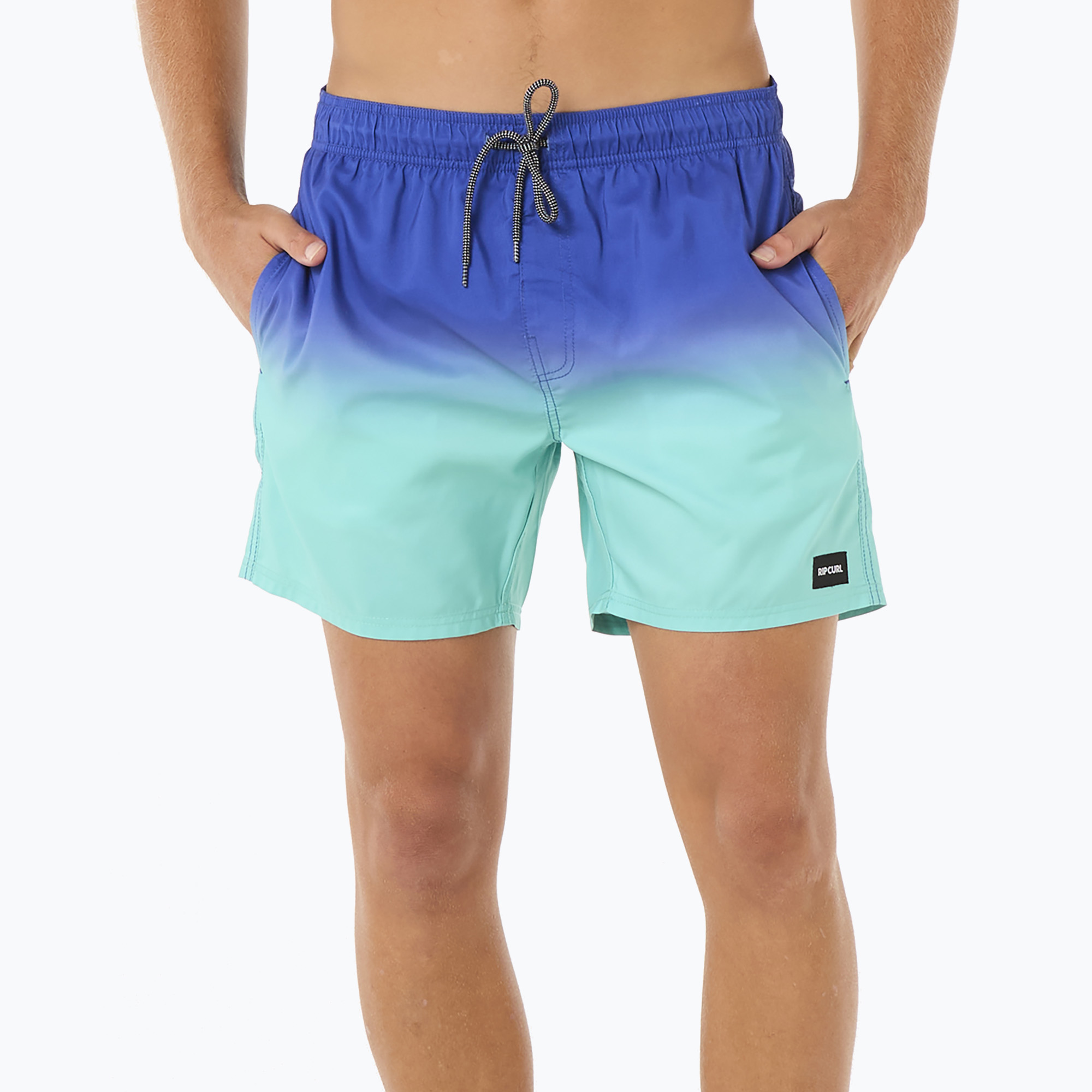 Szorty kąpielowe męskie Rip Curl Laze Fade Volley electric cobalt 