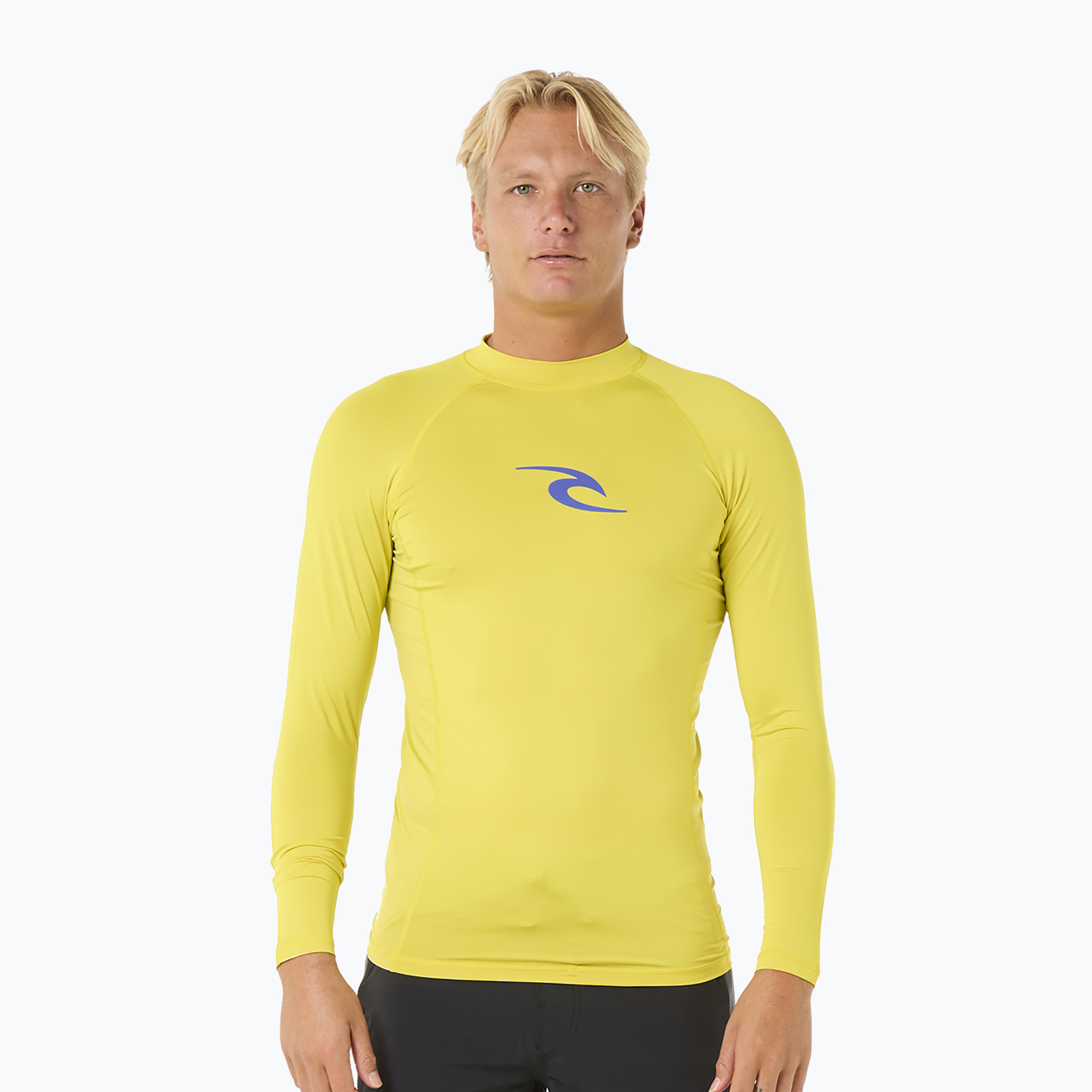 Longsleeve do pływania męski Rip Curl Waves UPF Performance sulphur 
