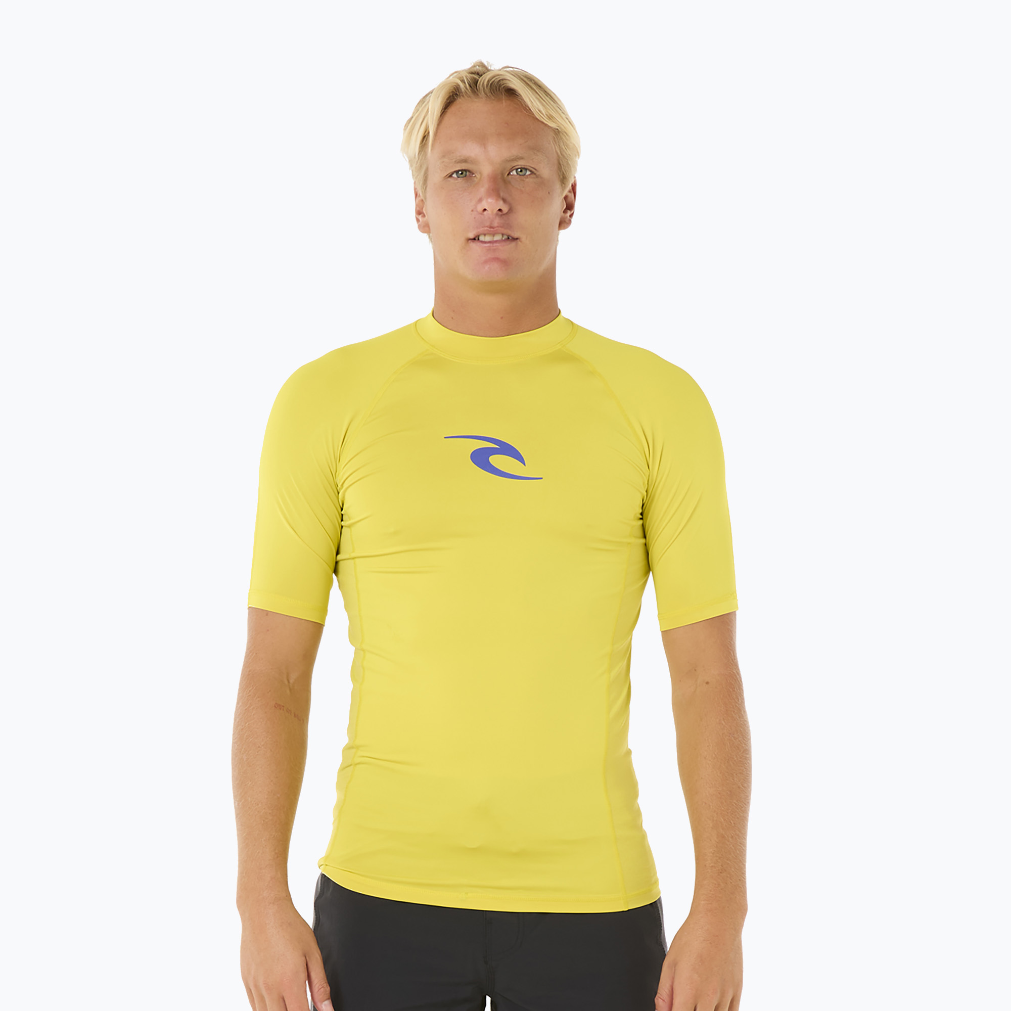 Koszulka do pływania męska Rip Curl Waves UPF Performance sulphur 