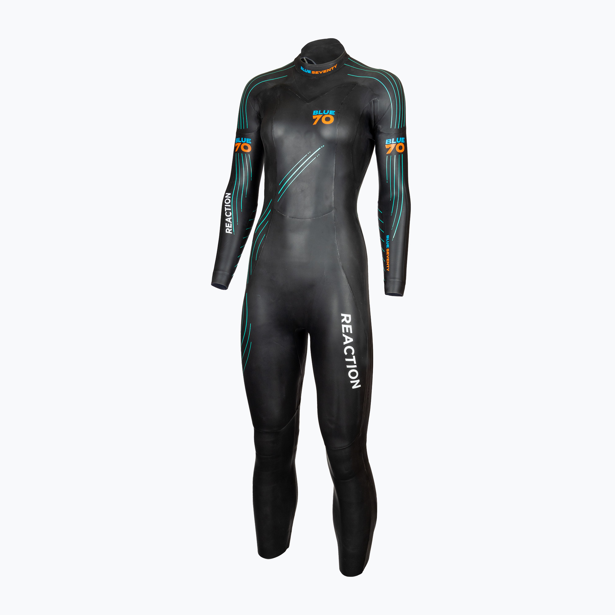 Zdjęcia - Skafander nurkowy Pianka triathlonowa damska BlueSeventy Reaction  black | WYSYŁKA W 24H 2022