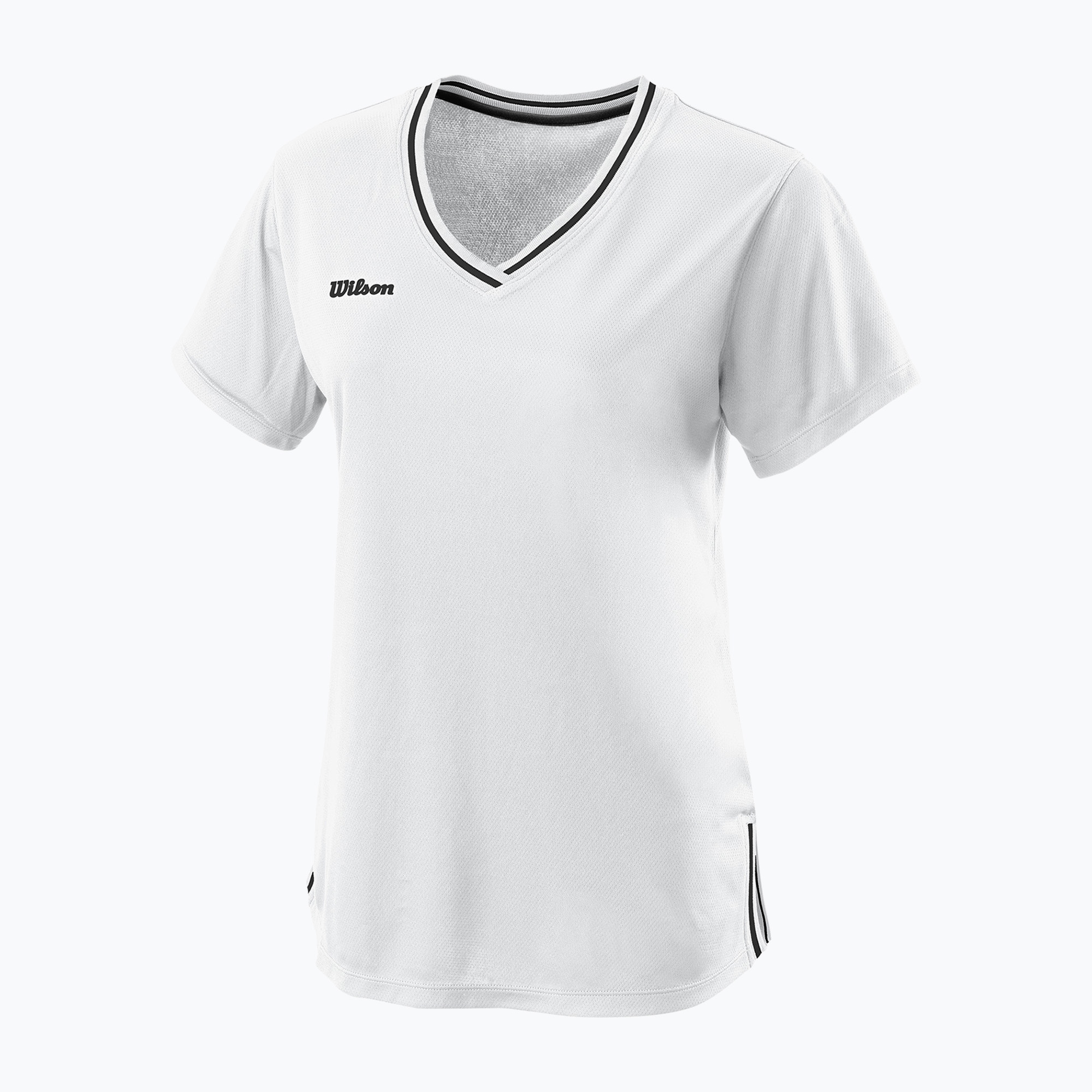Koszulka tenisowa damska Wilson Team II V-Neck white | WYSYŁKA W 24H | 30 DNI NA ZWROT