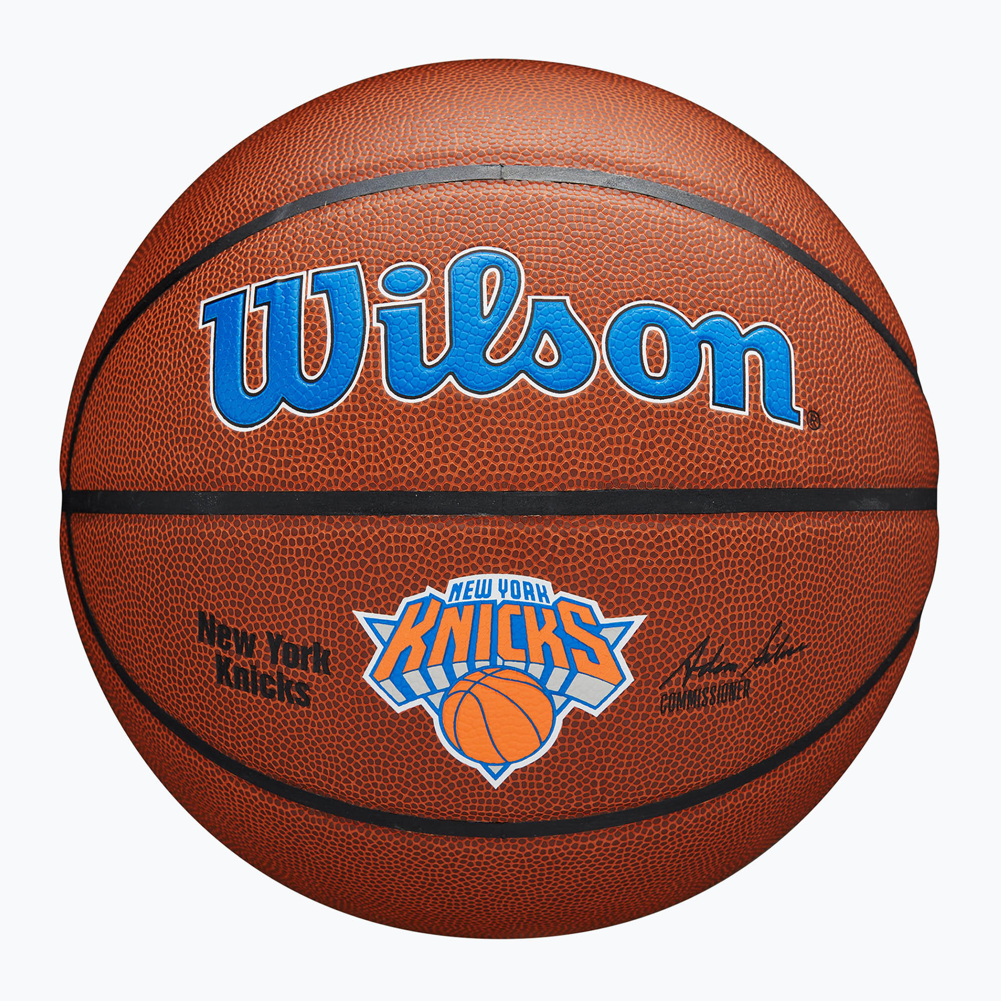 Piłka do koszykówki Wilson NBA Team Alliance New York Knicks brown rozmiar 7 | WYSYŁKA W 24H | 30 DNI NA ZWROT